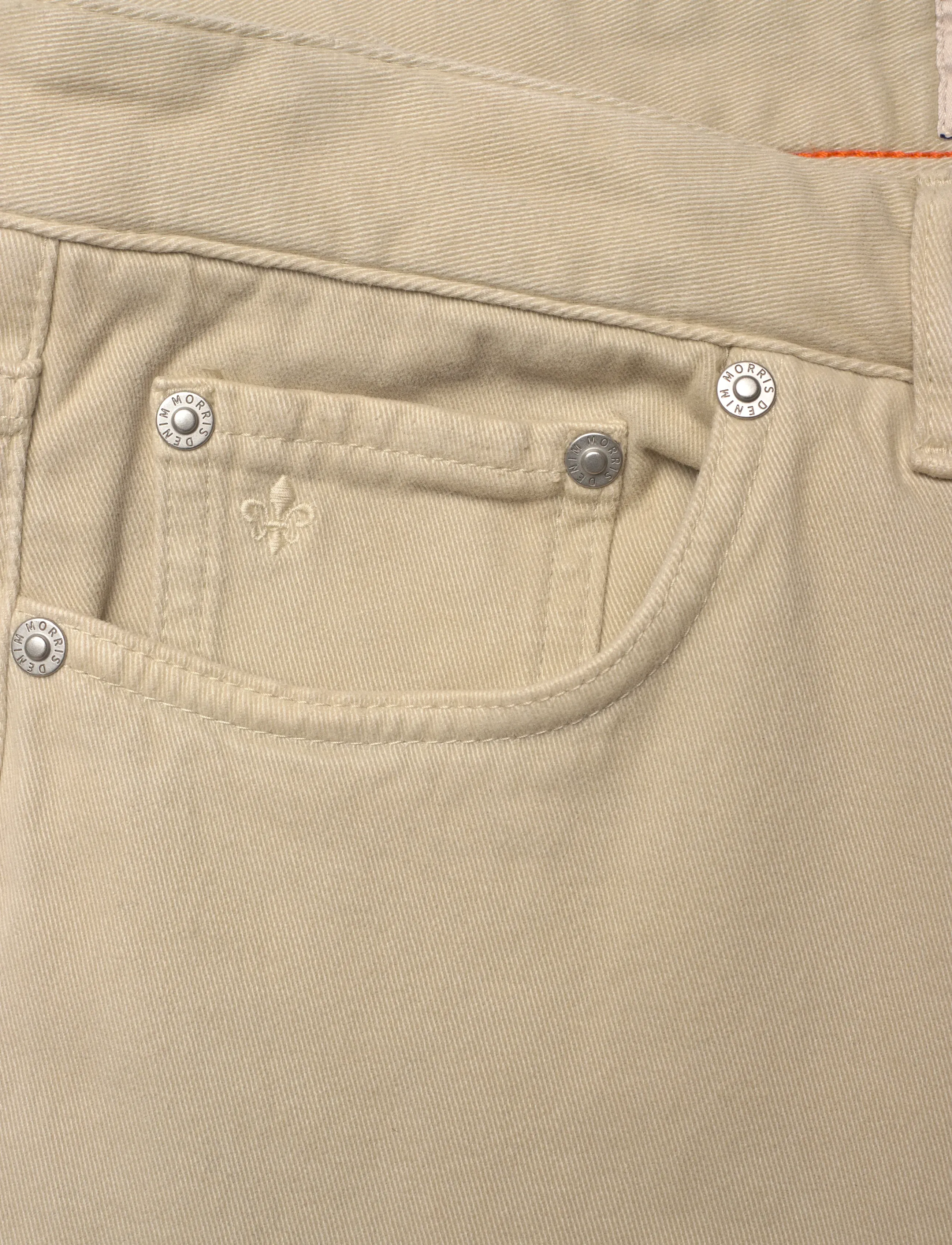 Morris - James Soft Twill 5-pkt - casual bukser - khaki - 5