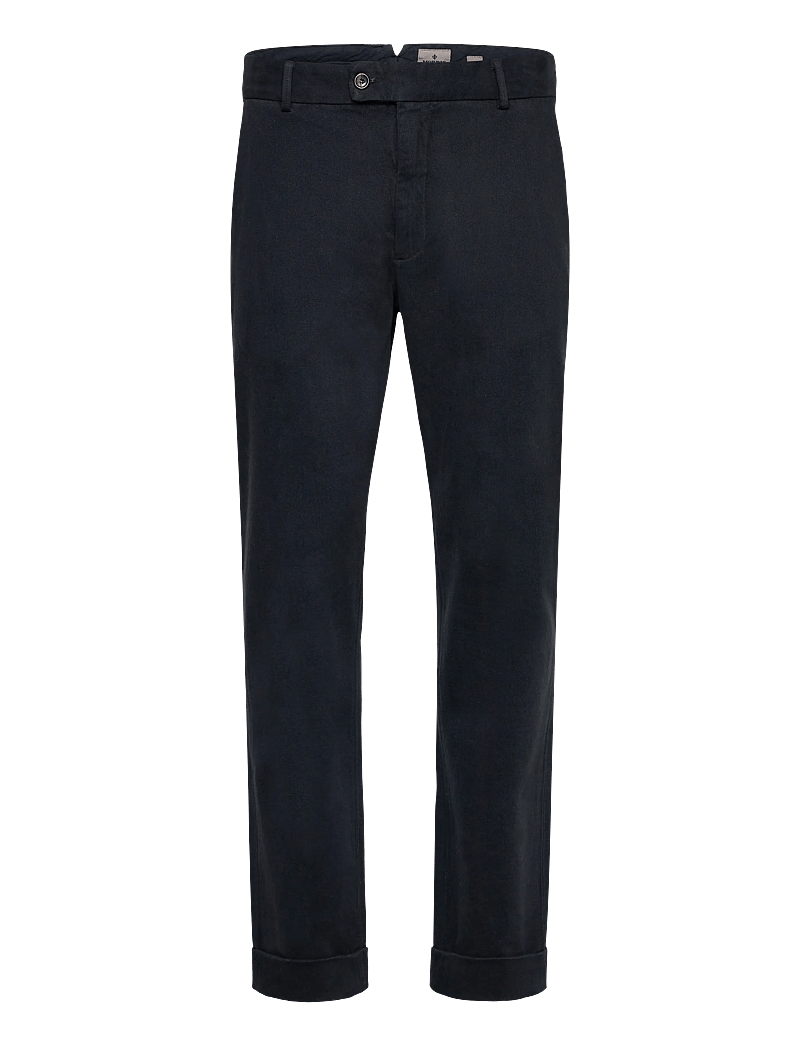 Morris - Jones Soft Twill Trousers - casual bukser - blue - 0