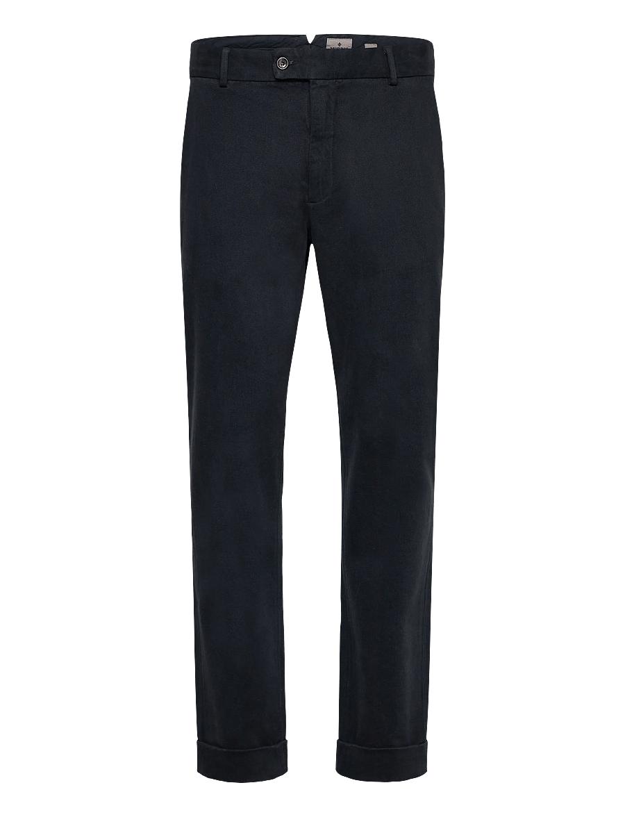 Morris - Jones Soft Twill Trousers - casual - blue - 1