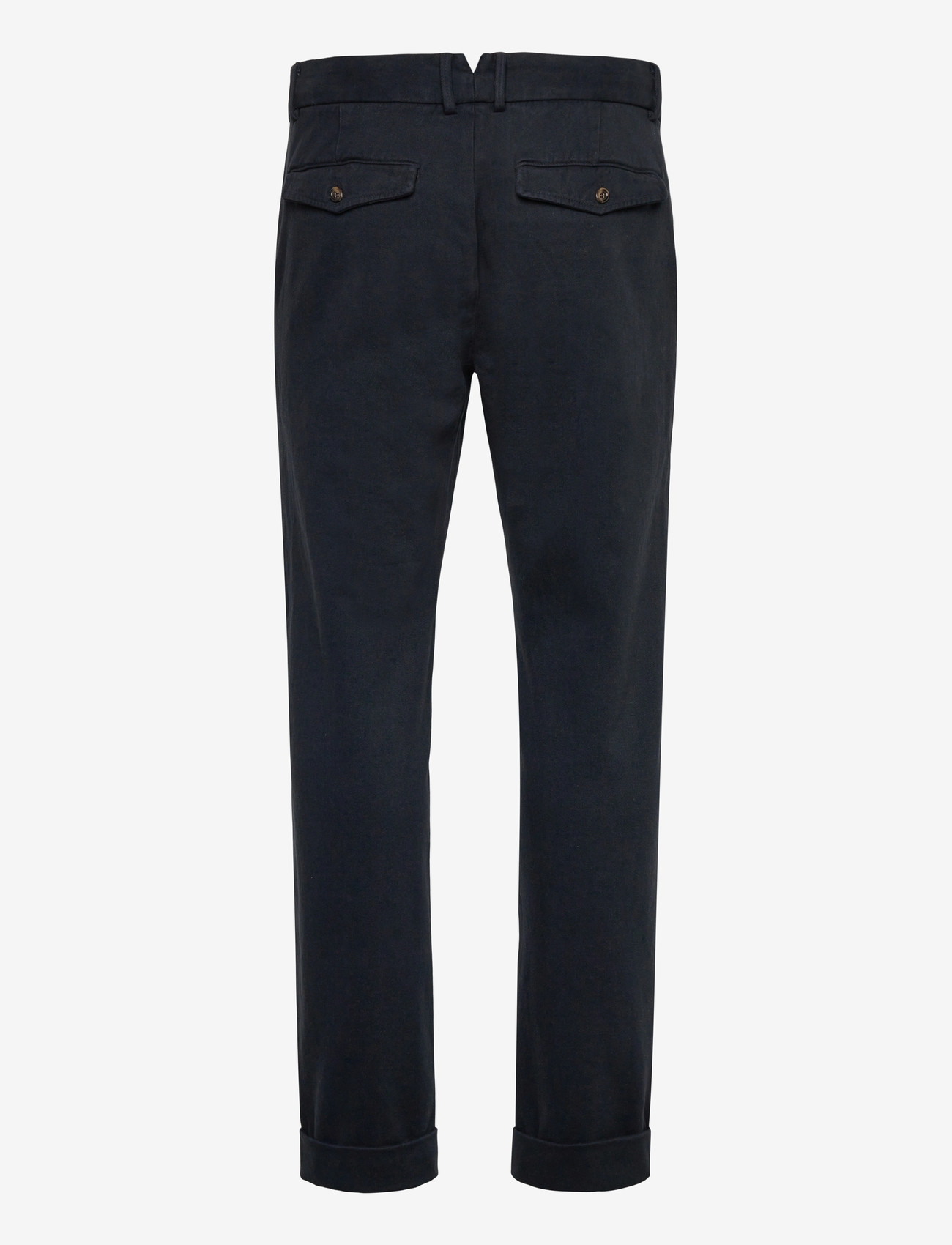 Morris - Jones Soft Twill Trousers - casual bukser - blue - 1