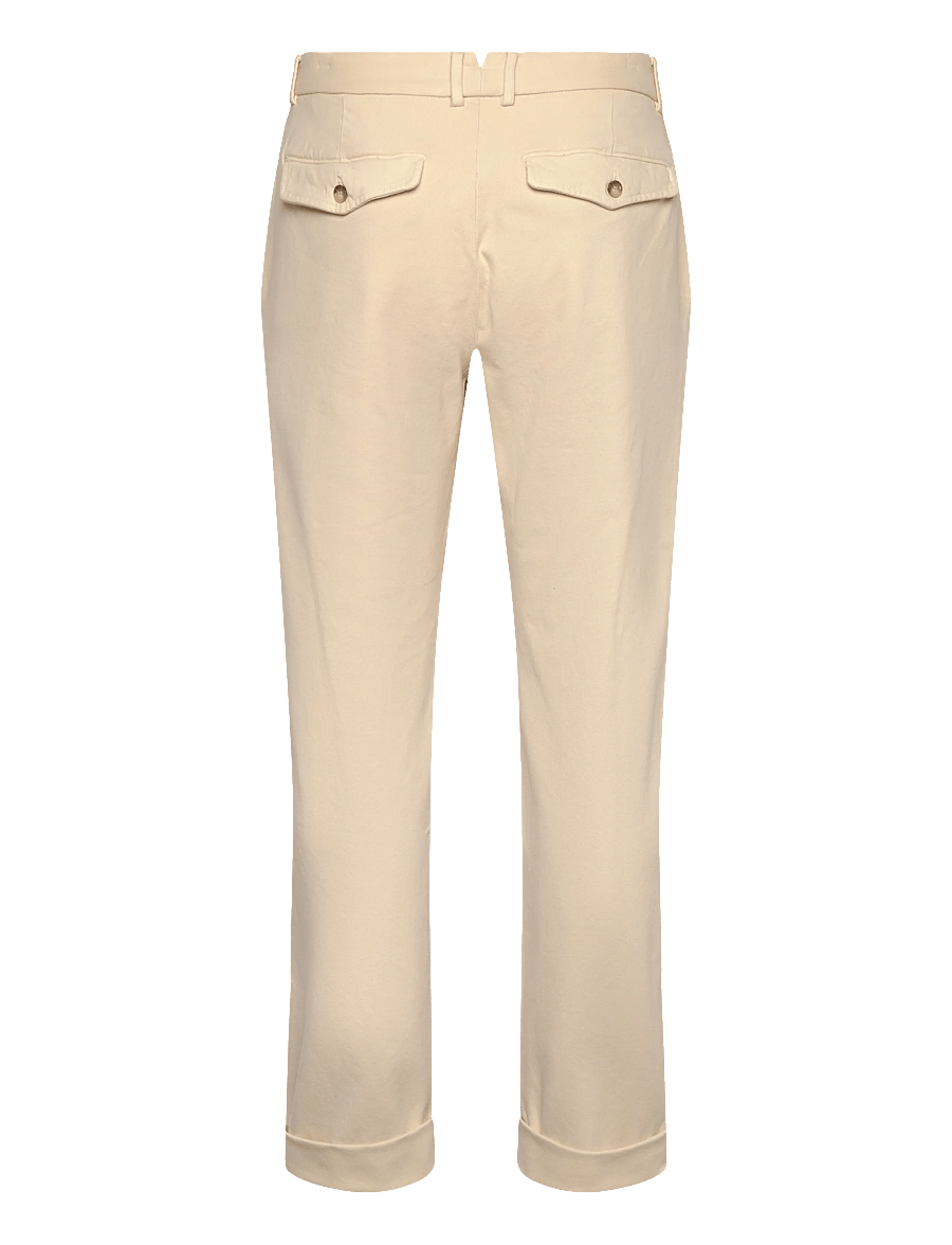 Morris - Jones Soft Twill Trousers - casual trousers - off white - 2