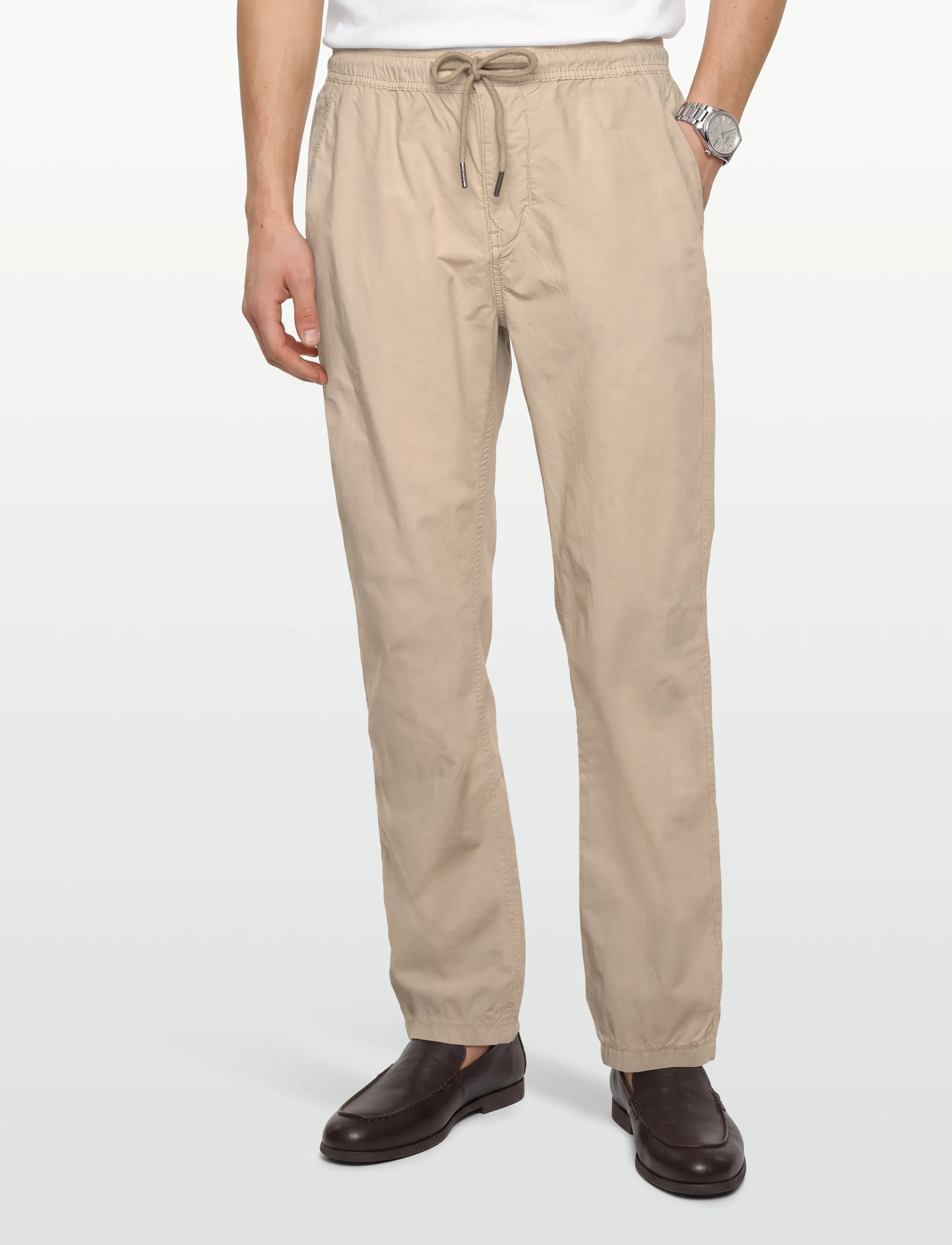 Morris - Harrison Trousers - casual byxor - khaki - 3