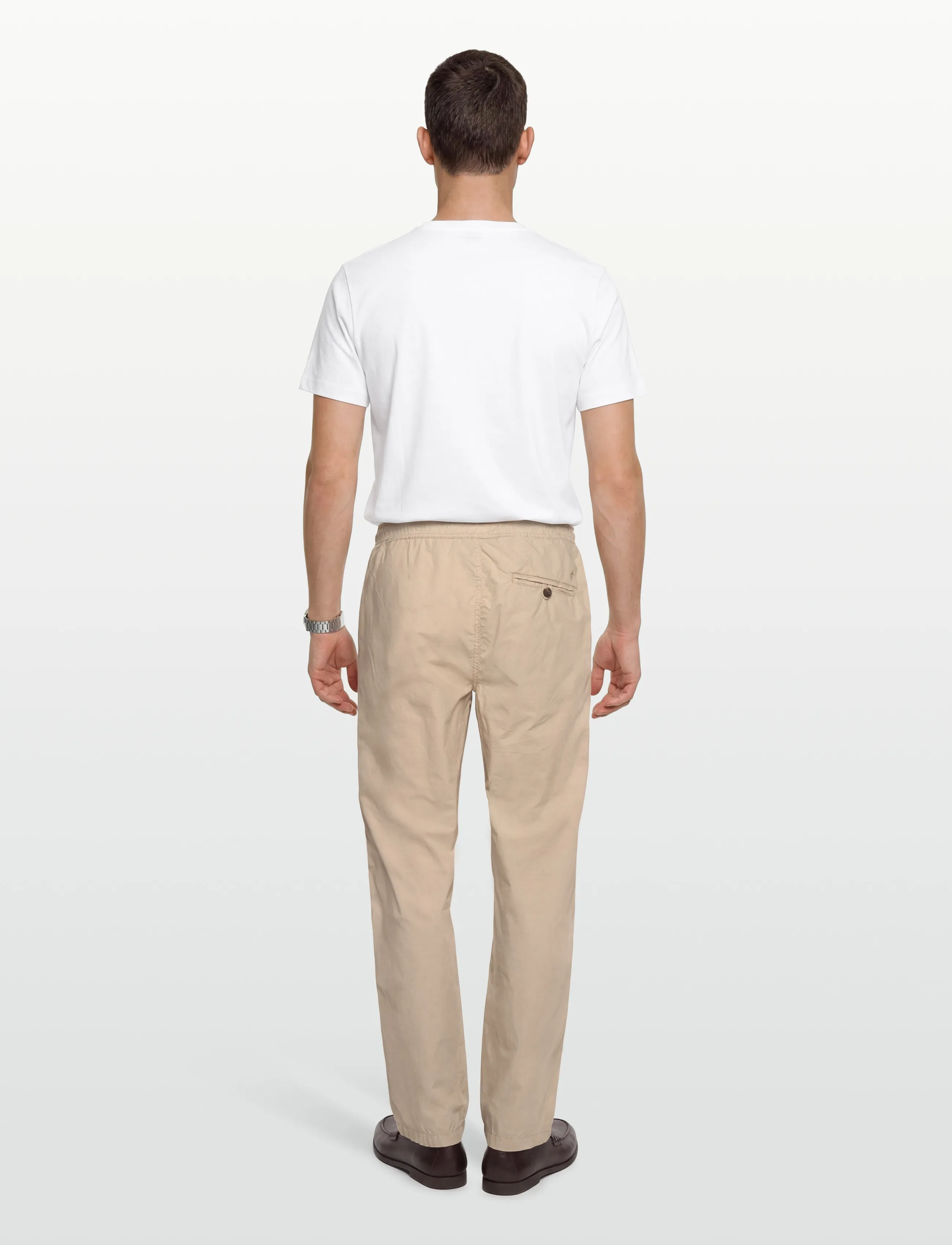 Morris - Harrison Trousers - casual byxor - khaki - 4