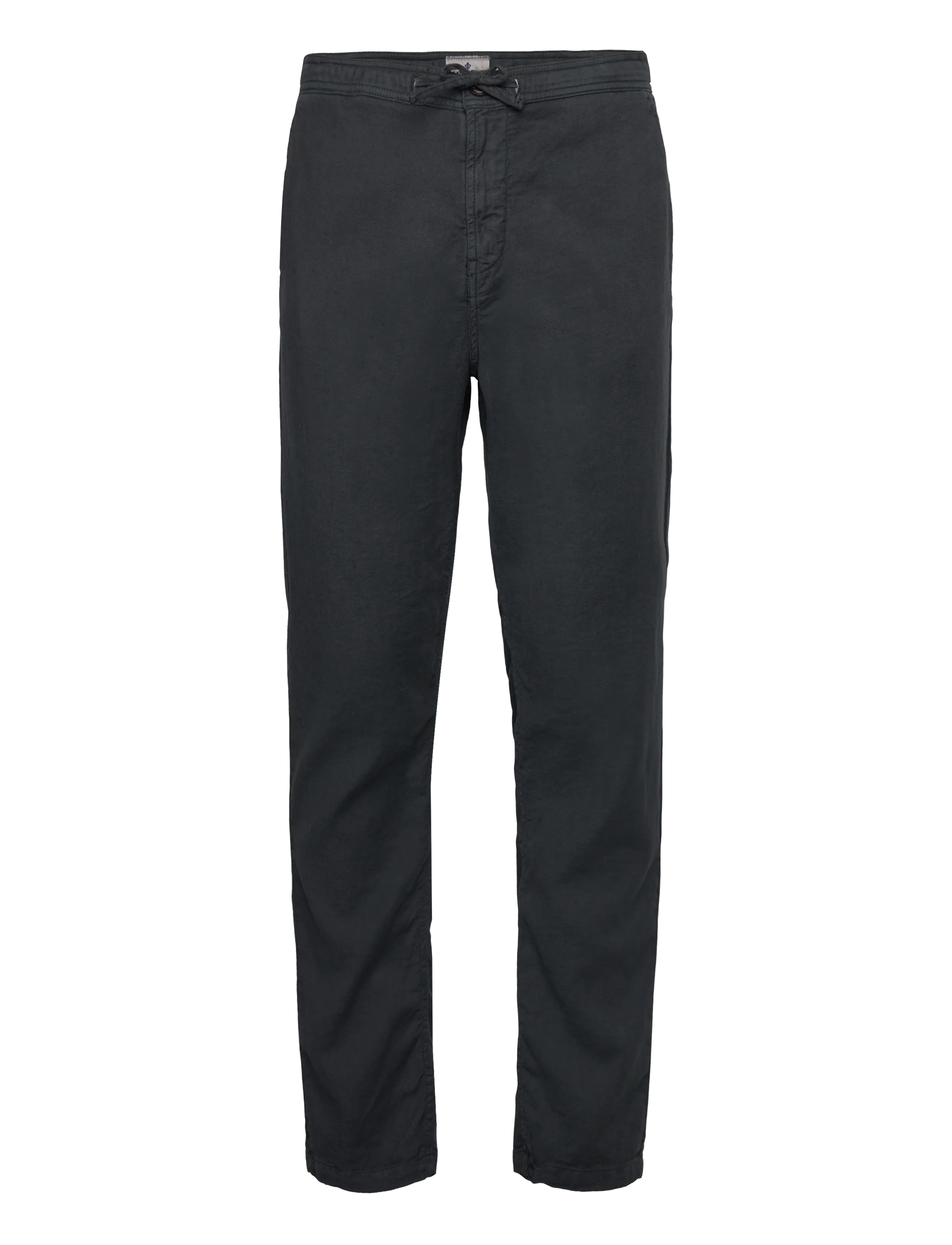 Morris Fenix Linen Trouser - Hørbukser - BLUE / navy