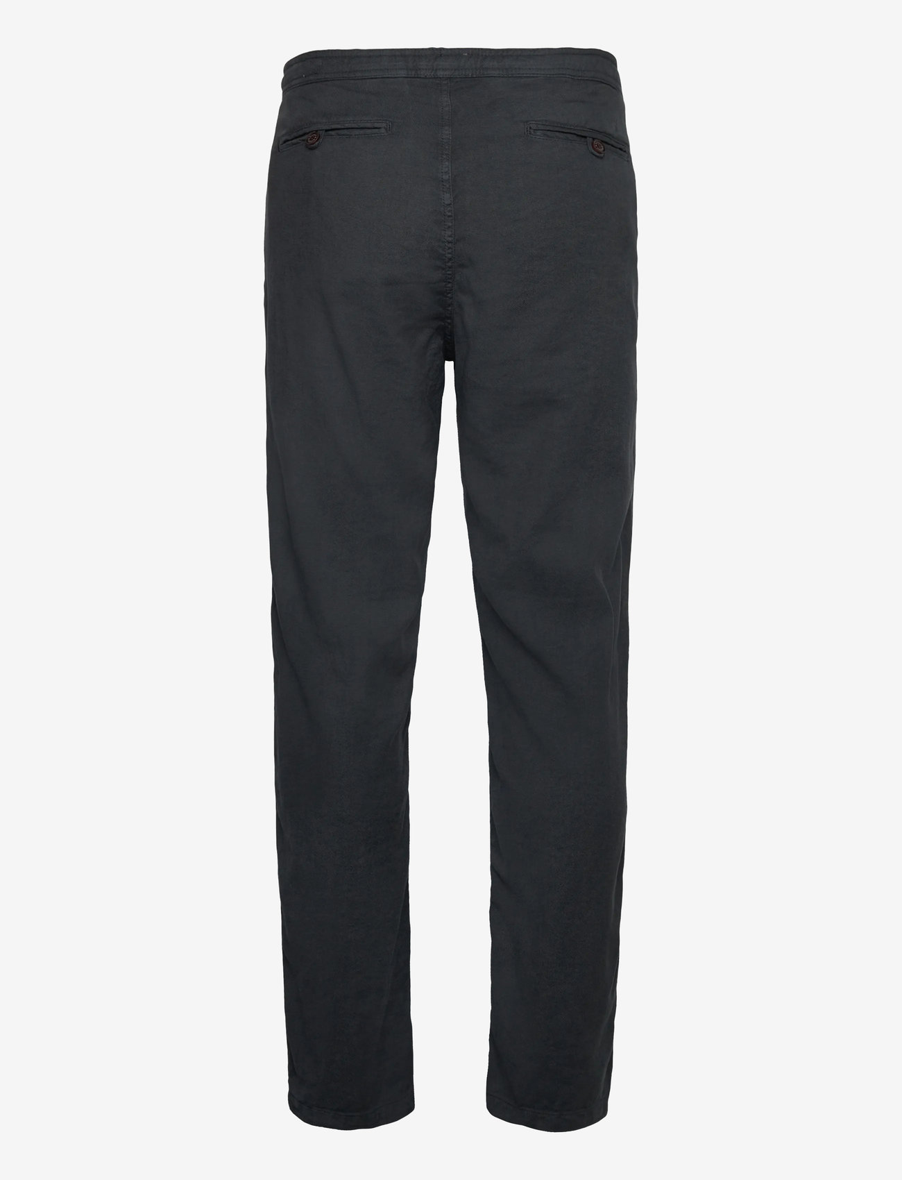 Morris - Fenix Linen Trouser - pellavahousut - blue - 1