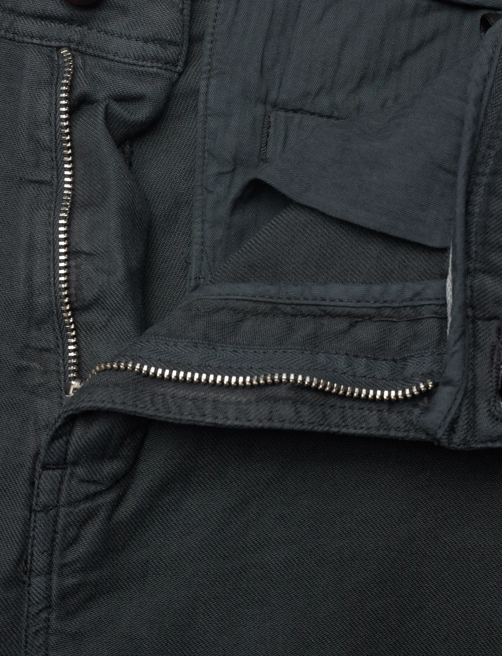 Morris - Fenix Linen Trouser - hørbukser - blue - 3