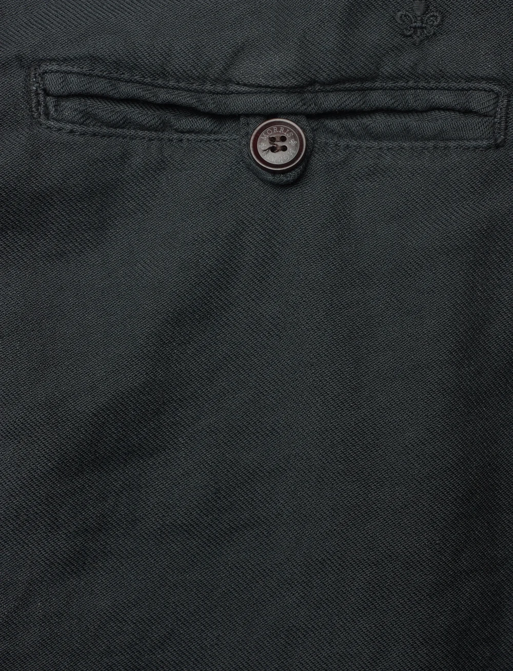 Morris - Fenix Linen Trouser - hørbukser - blue - 4