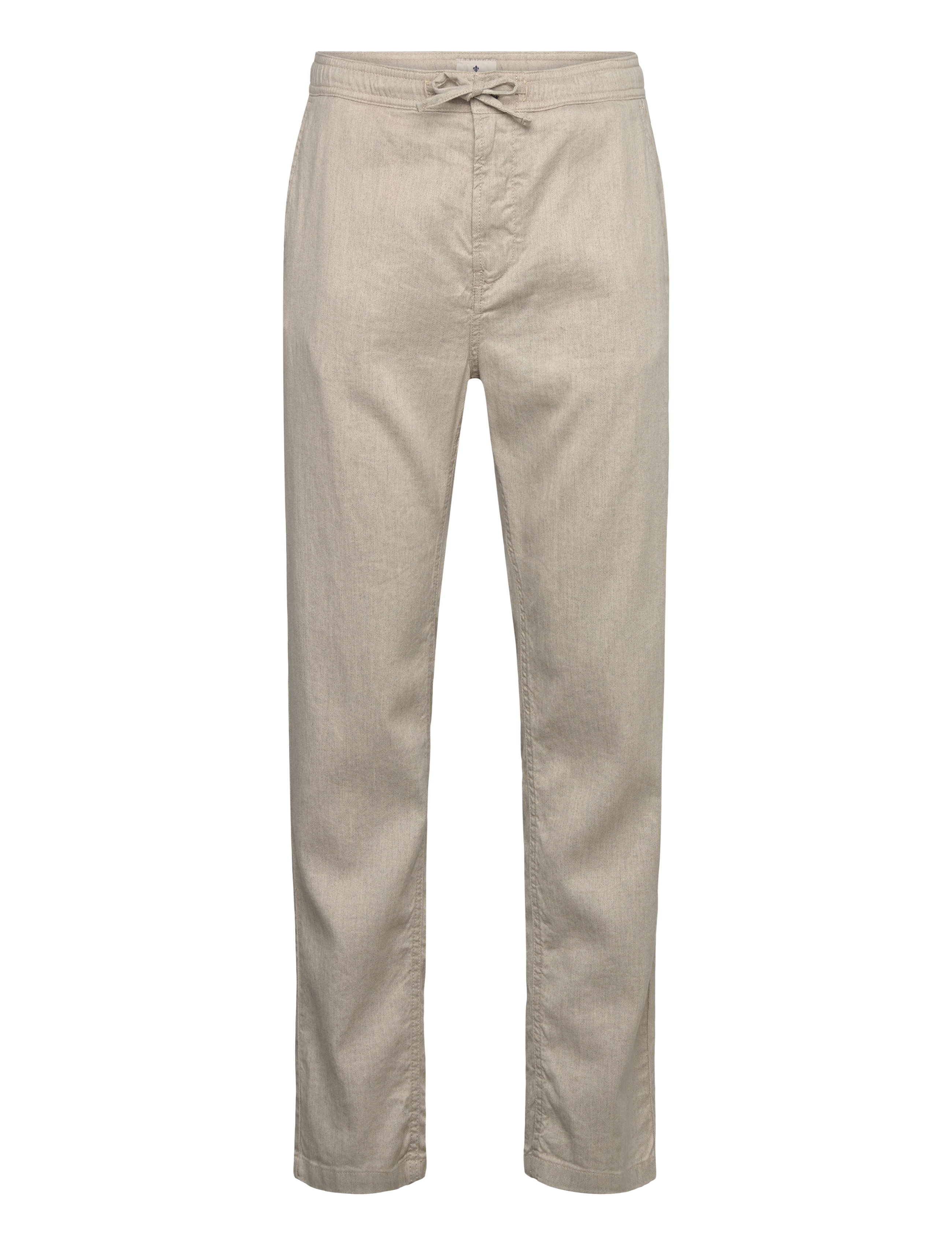 Morris Fenix Linen Trouser - Bukser - CREAM / beige
