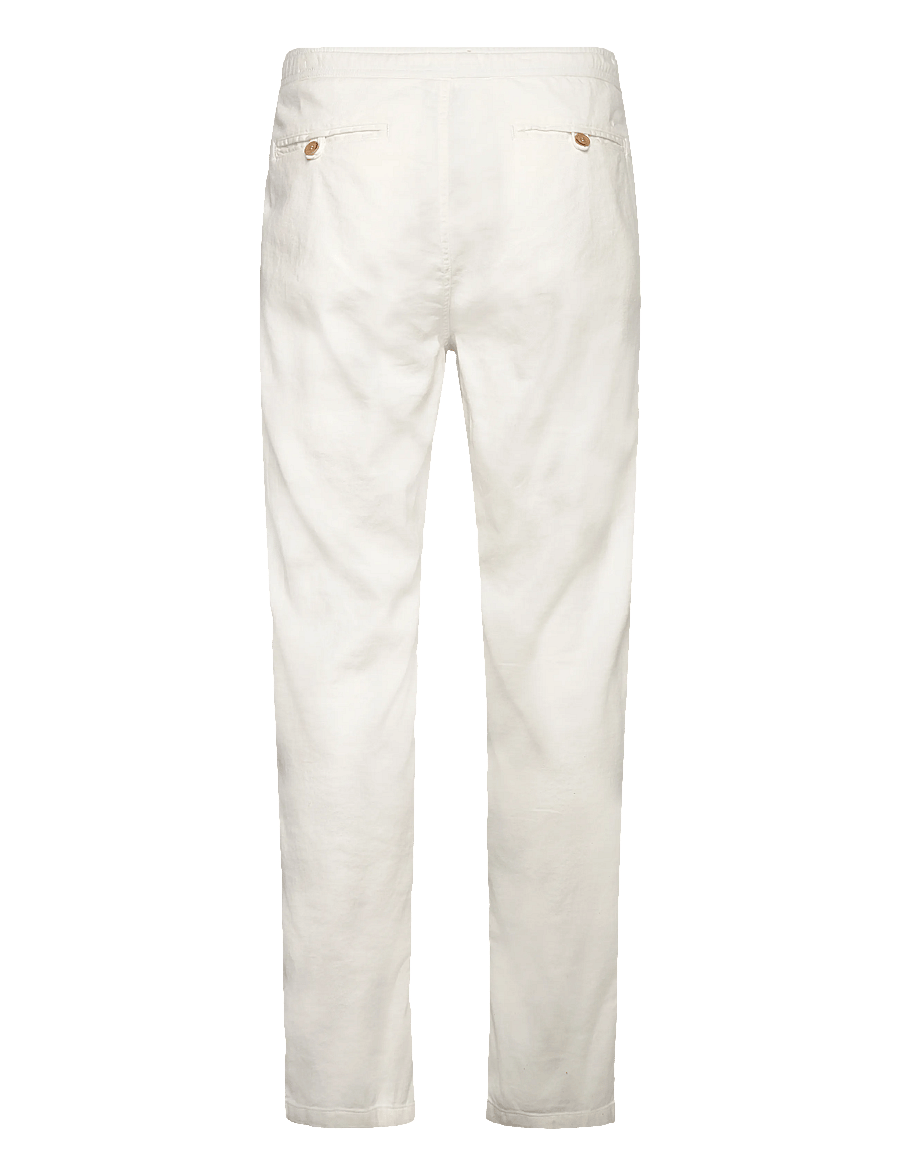 Morris - Fenix Linen Trouser - leinenhosen - off white - 1