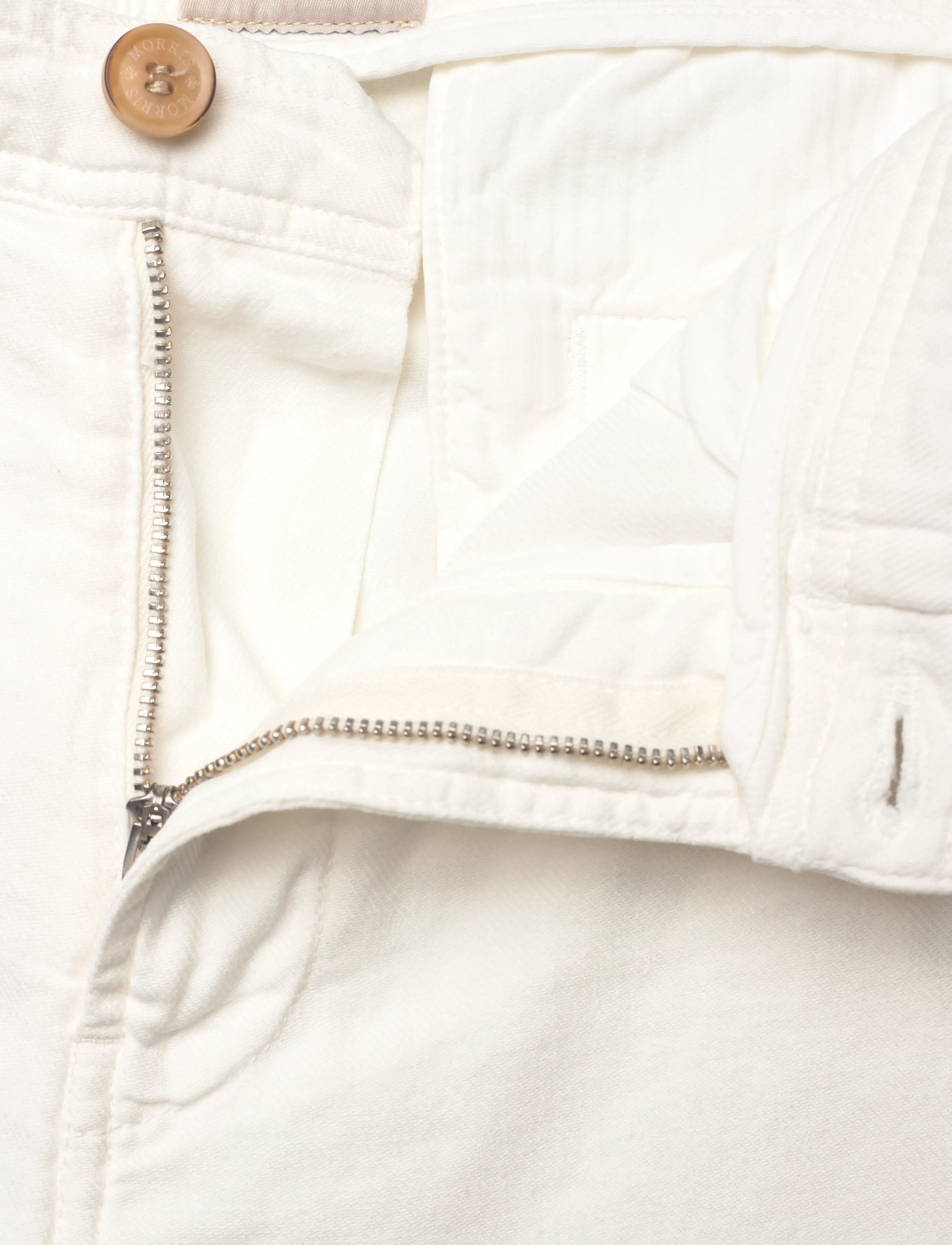 Morris - Fenix Linen Trouser - linased püksid - off white - 3