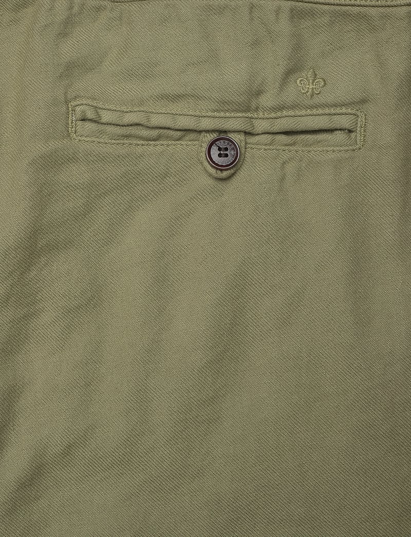 Morris - Fenix Linen Trouser - hørbukser - olive - 4