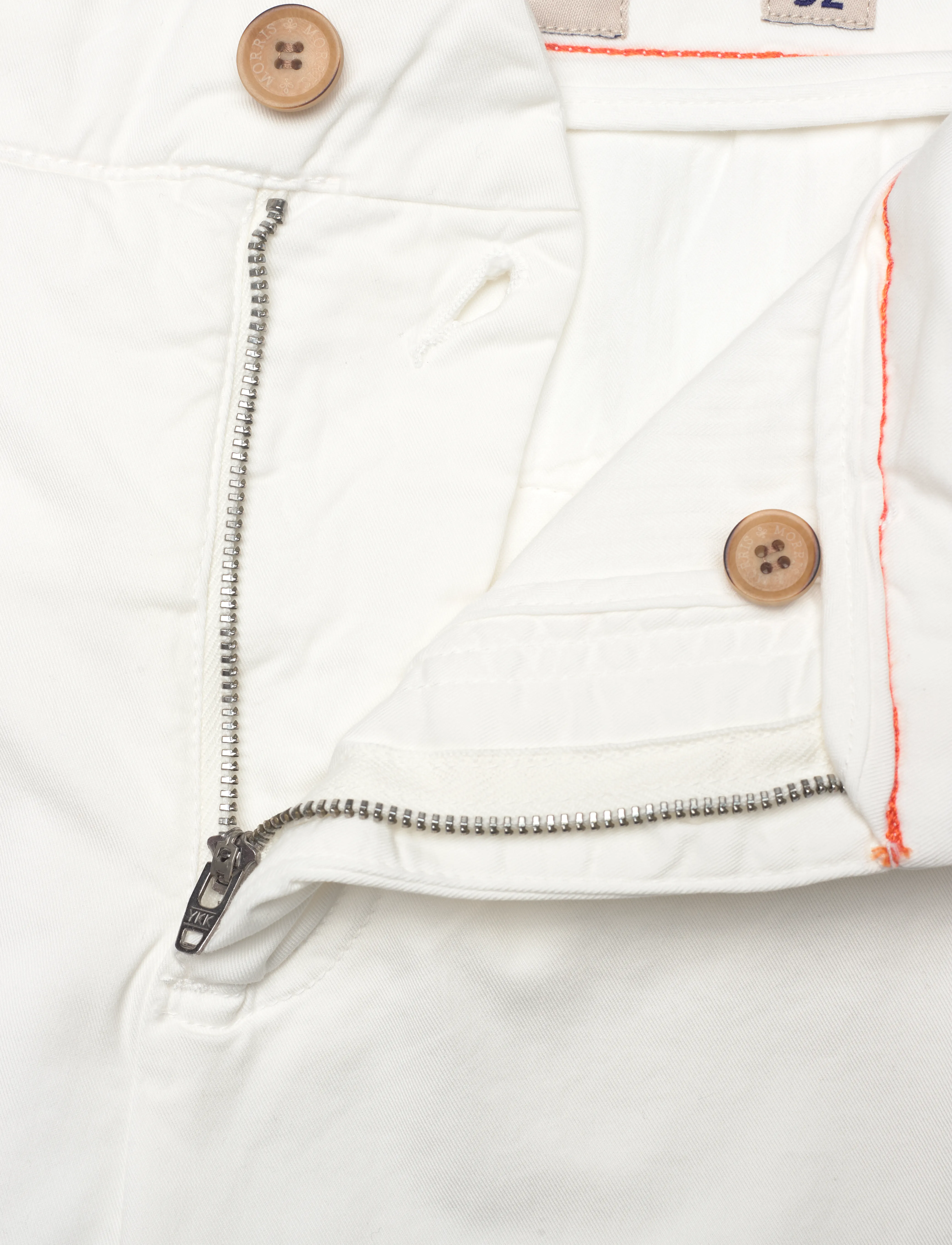 Morris - Jeffrey Summer Chino - off white - 3
