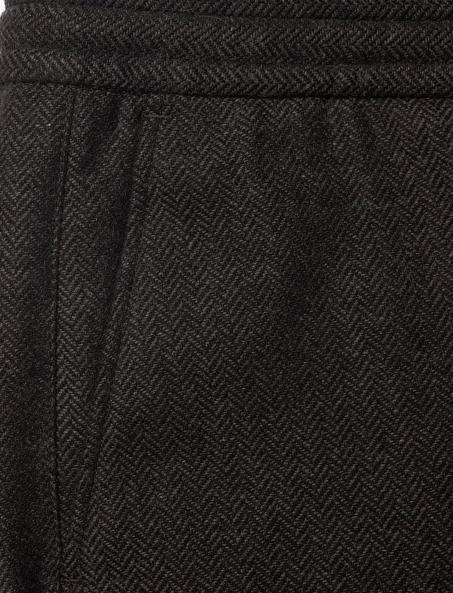 Morris - Fenix Wool Trouser - freizeithosen - brown - 5