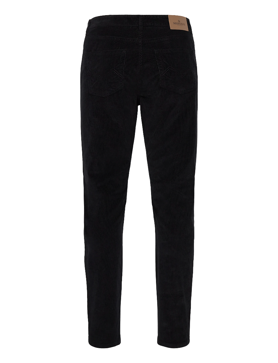 Morris - James Cord 5 Pocket - casual trousers - black - 1