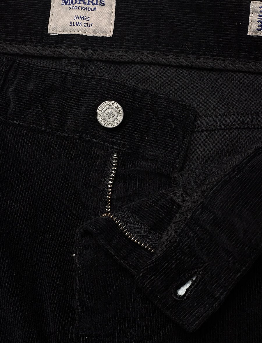 Morris - James Cord 5 Pocket - casual trousers - black - 3
