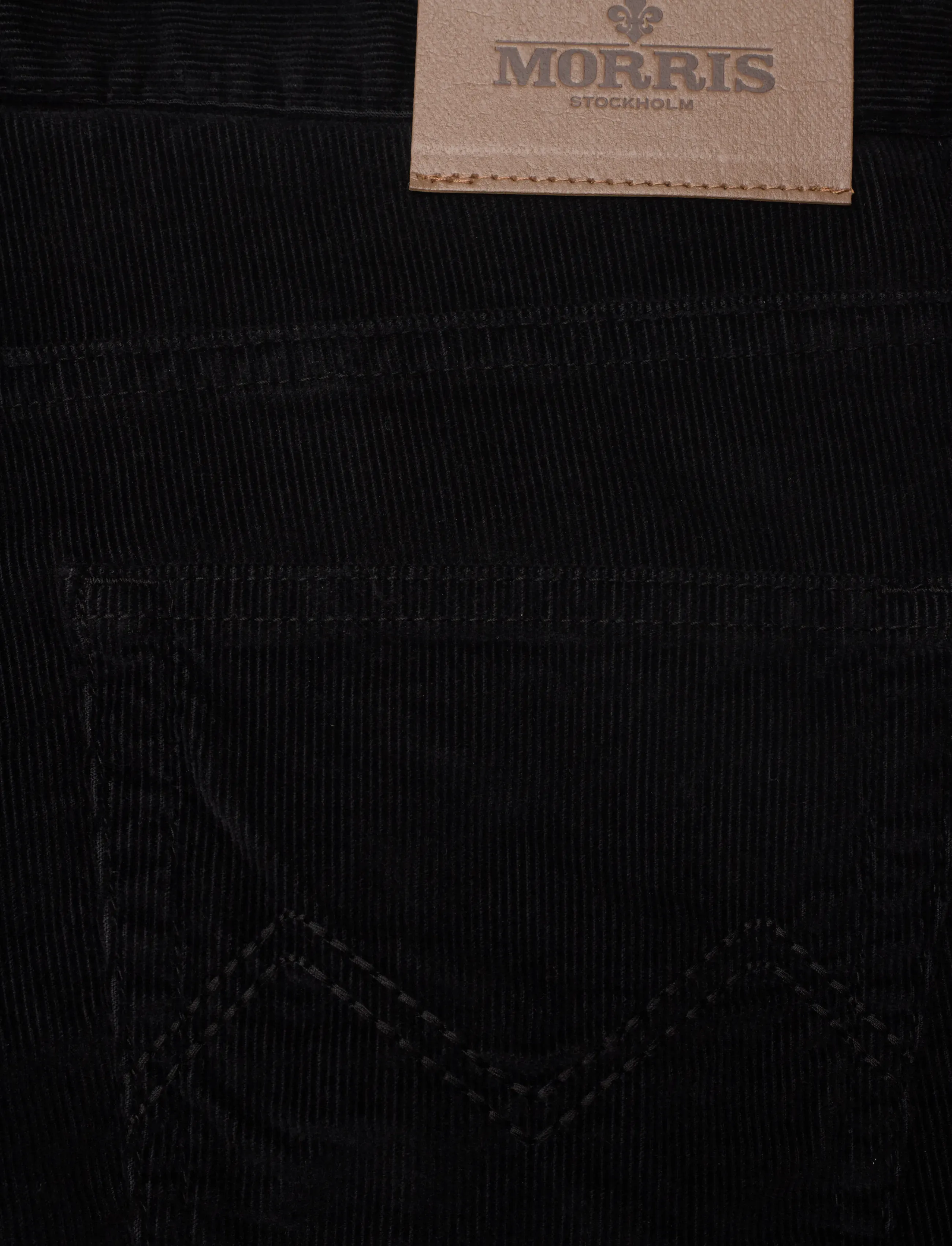 Morris - James Cord 5 Pocket - casual trousers - black - 4