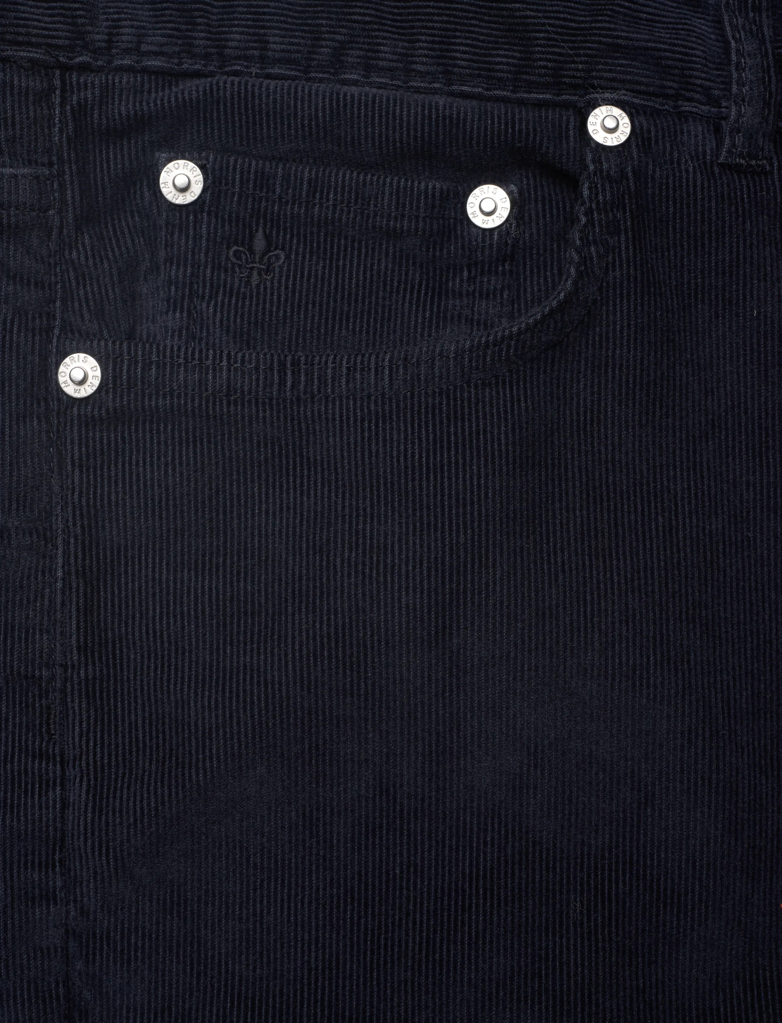 Morris - James Cord 5 Pocket - casual byxor - navy - 2