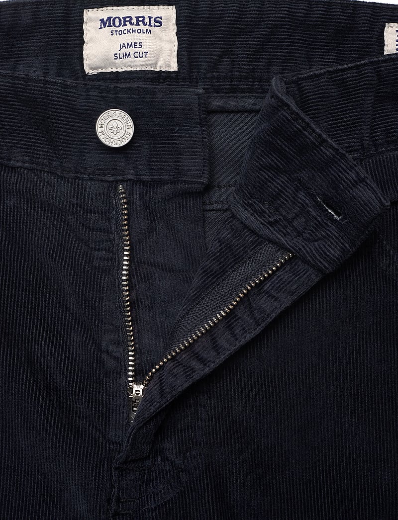 Morris - James Cord 5 Pocket - casual trousers - navy - 3