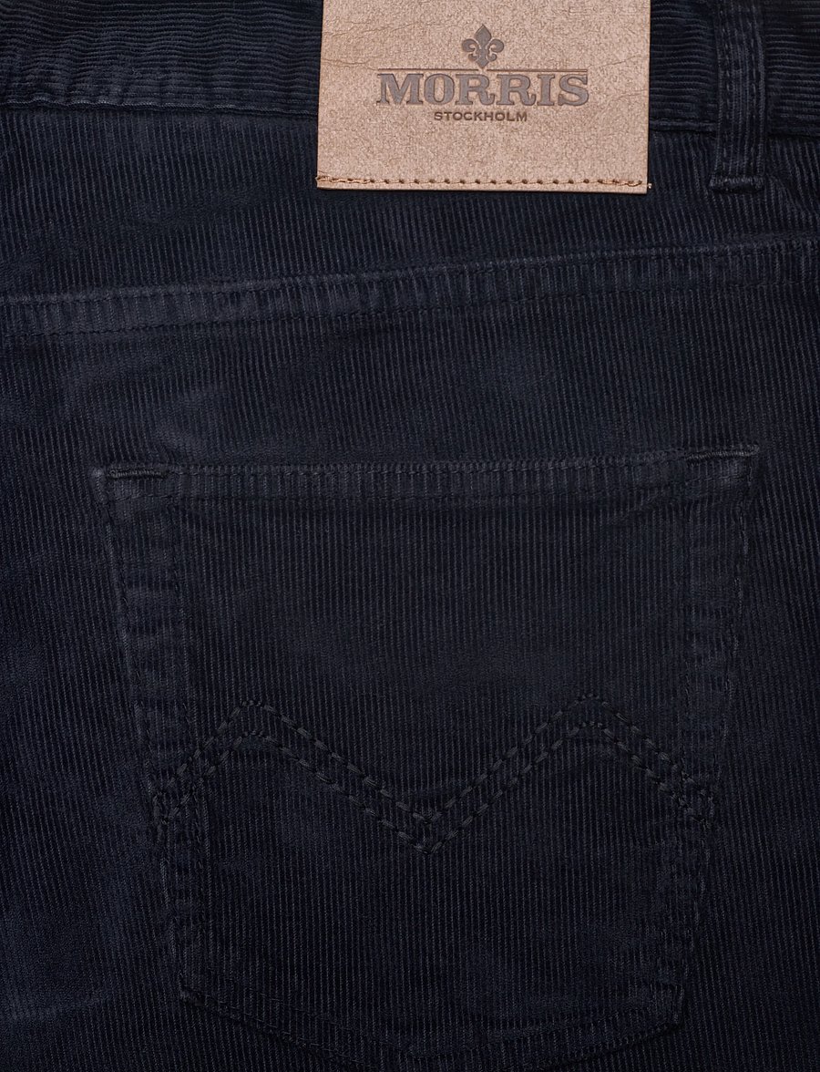 Morris - James Cord 5 Pocket - casual byxor - navy - 4