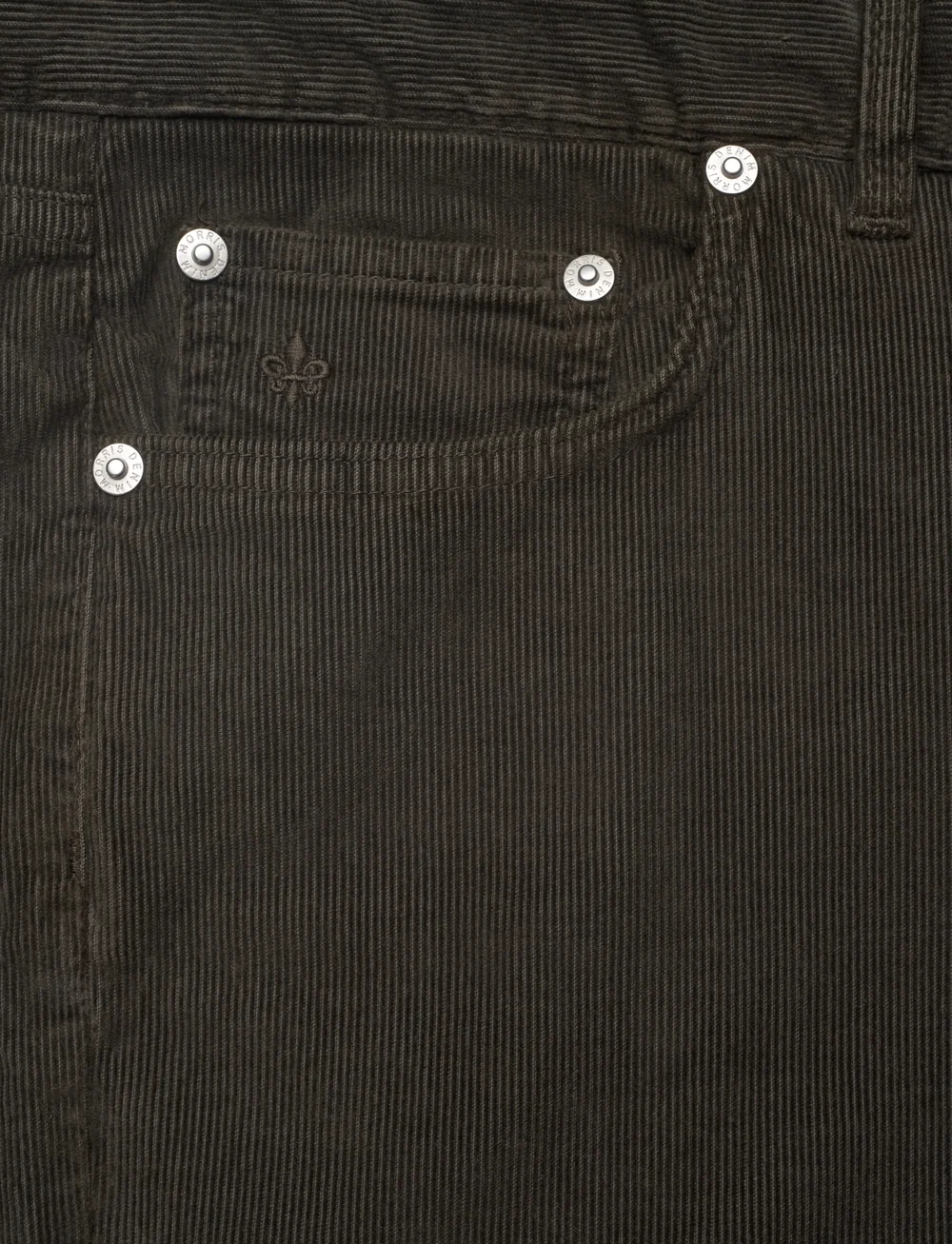 Morris - James Cord 5 Pocket - casual trousers - olive - 2