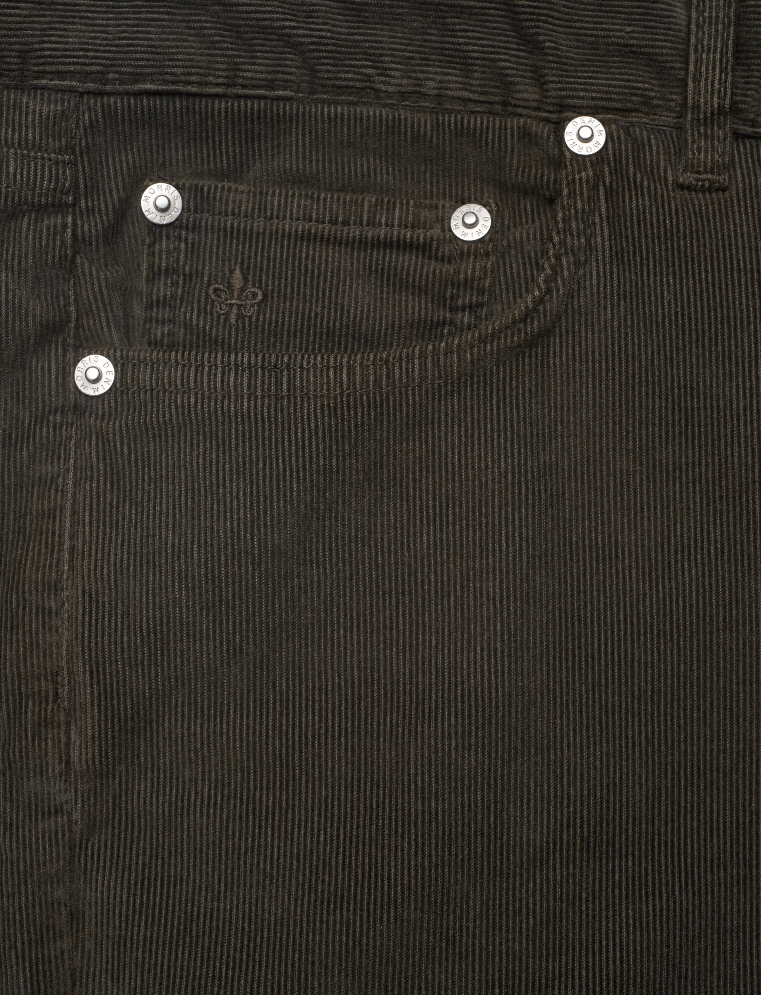 Morris - James Cord 5 Pocket - casual - olive - 2