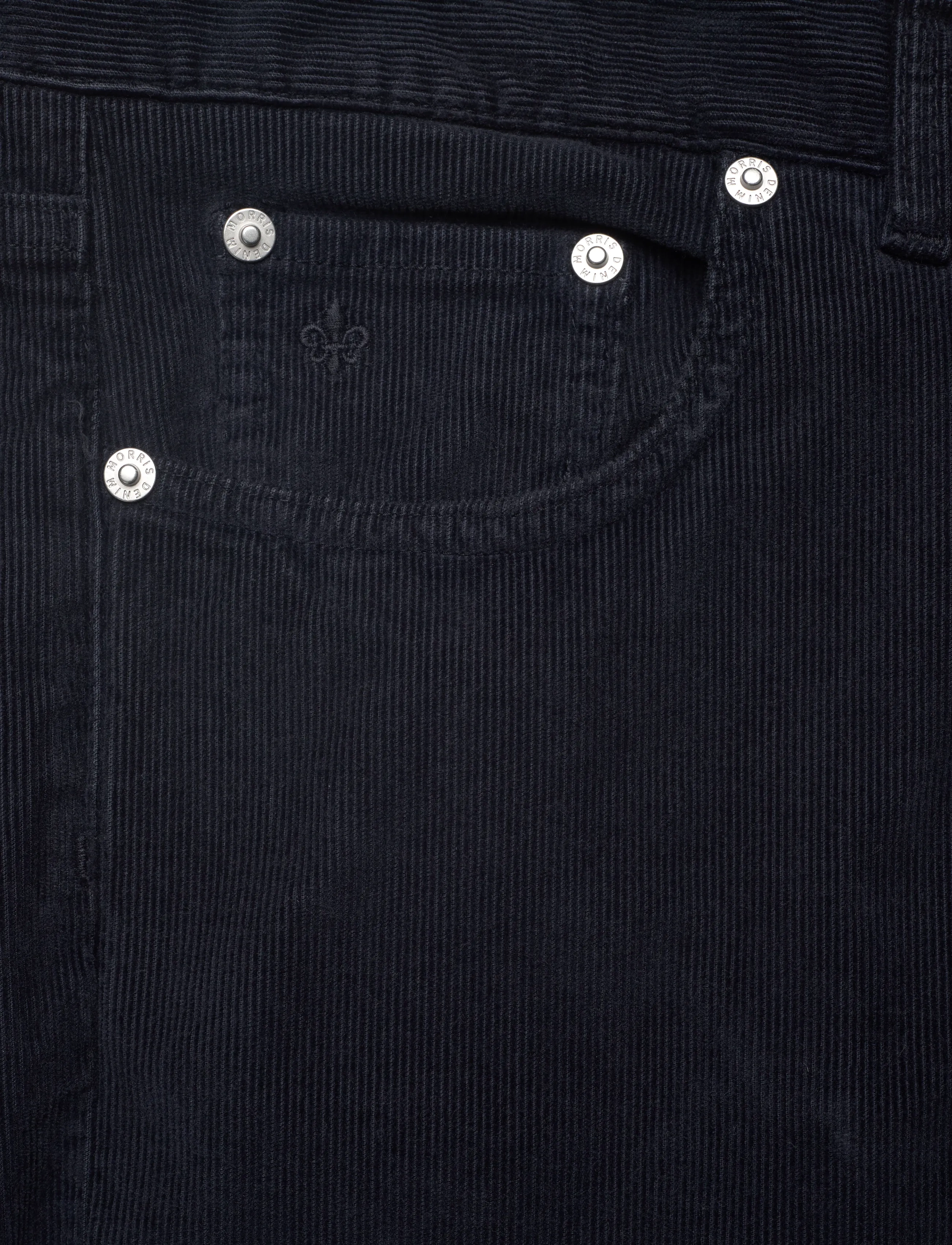 Morris - James Cord 5 Pocket - casual trousers - navy - 2