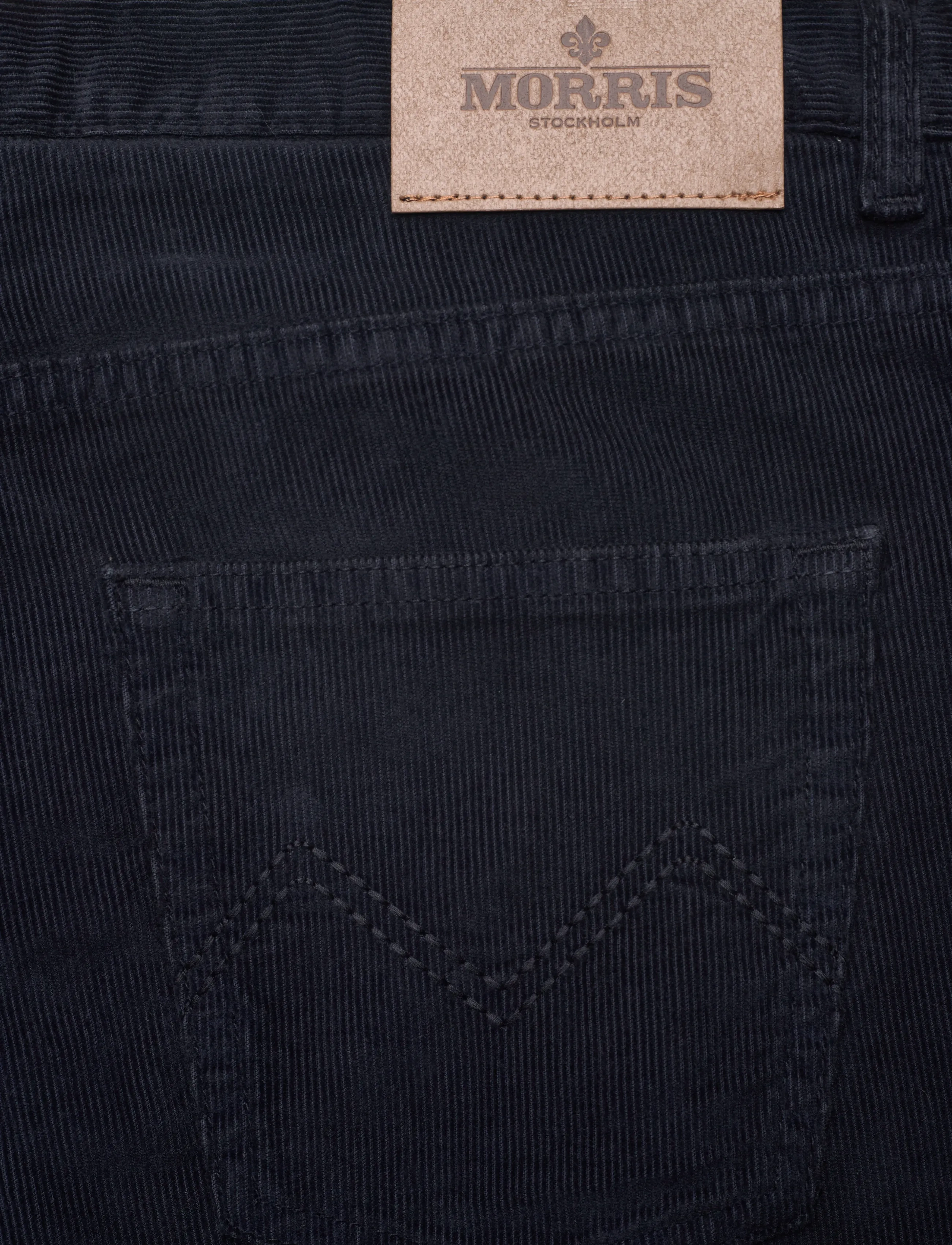 Morris - James Cord 5 Pocket - casual trousers - navy - 4