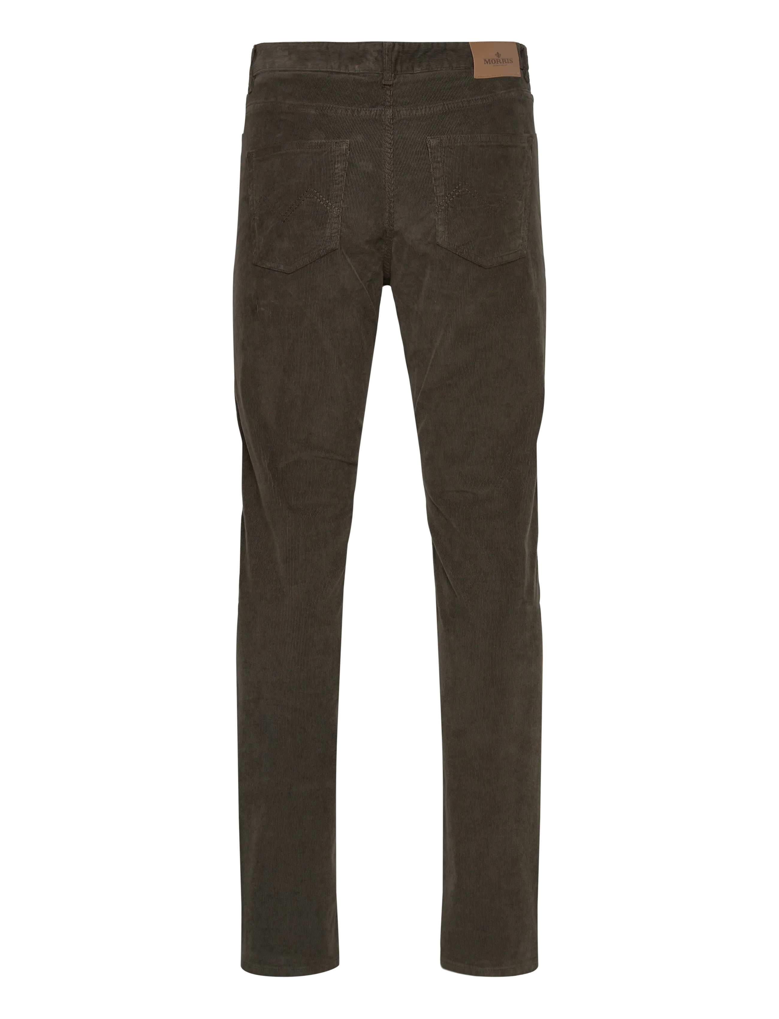 Morris - James Cord 5 Pocket - casual trousers - olive - 1