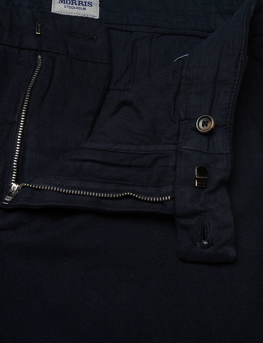 Morris - Jack Soft Twill Trouser - casual bukser - blue - 2