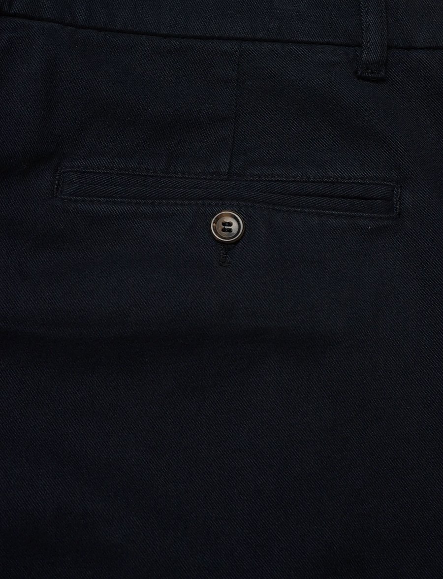 Morris - Jack Soft Twill Trouser - casual bukser - blue - 4