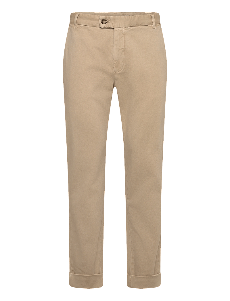 Morris - Jack Soft Twill Trouser - casual - khaki - 0