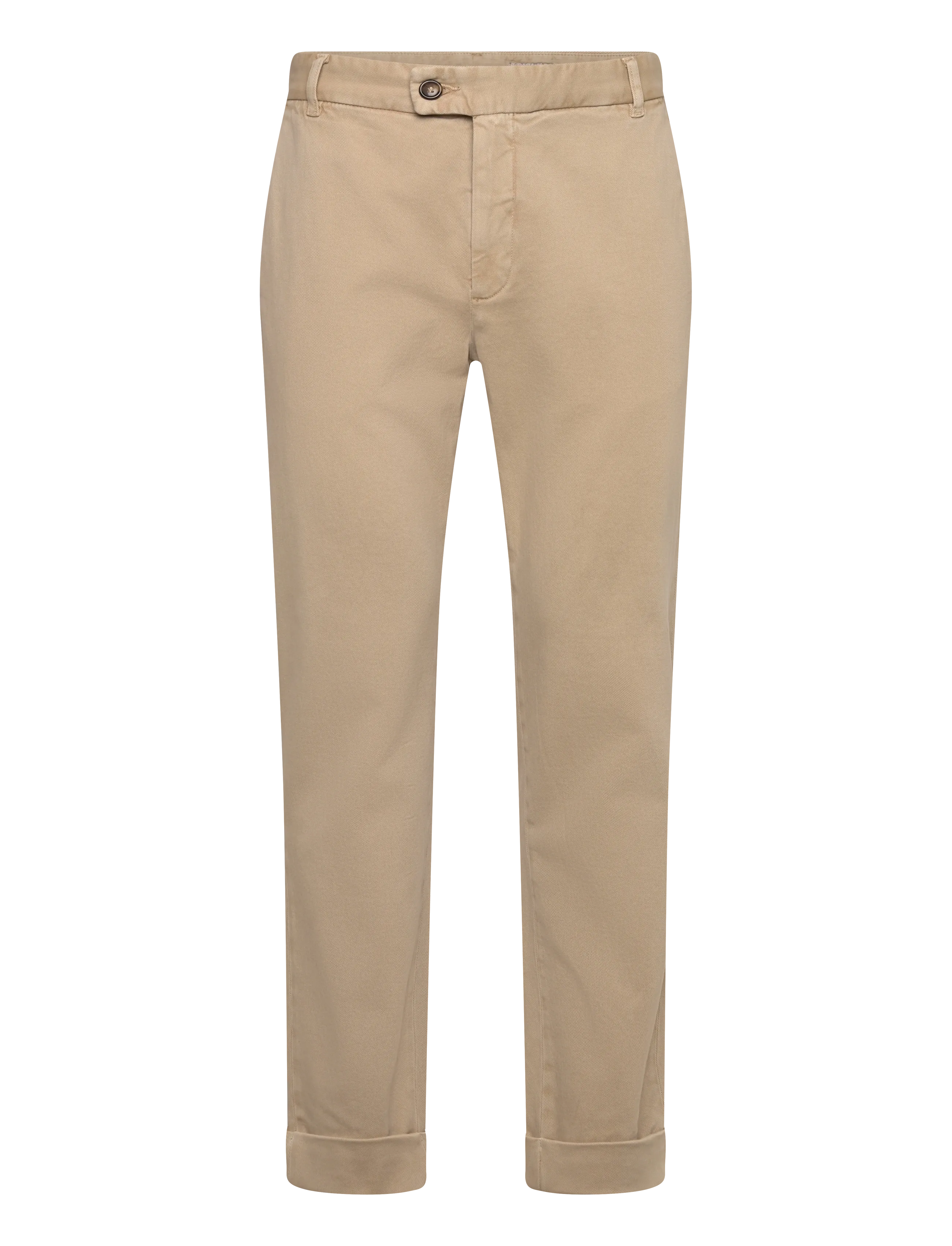 Morris Jack Soft Twill Trouser - Morris Stockholm - KHAKI / beige