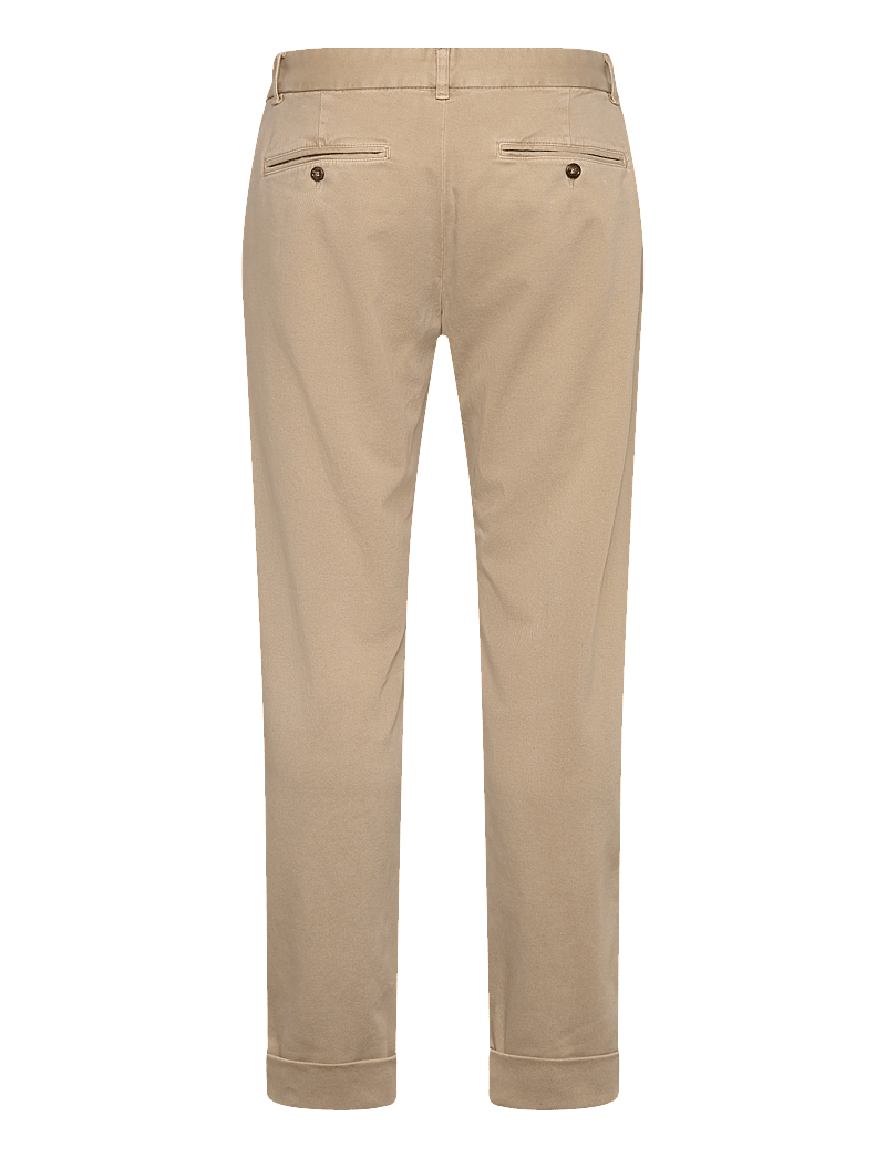 Morris - Jack Soft Twill Trouser - casual - khaki - 1