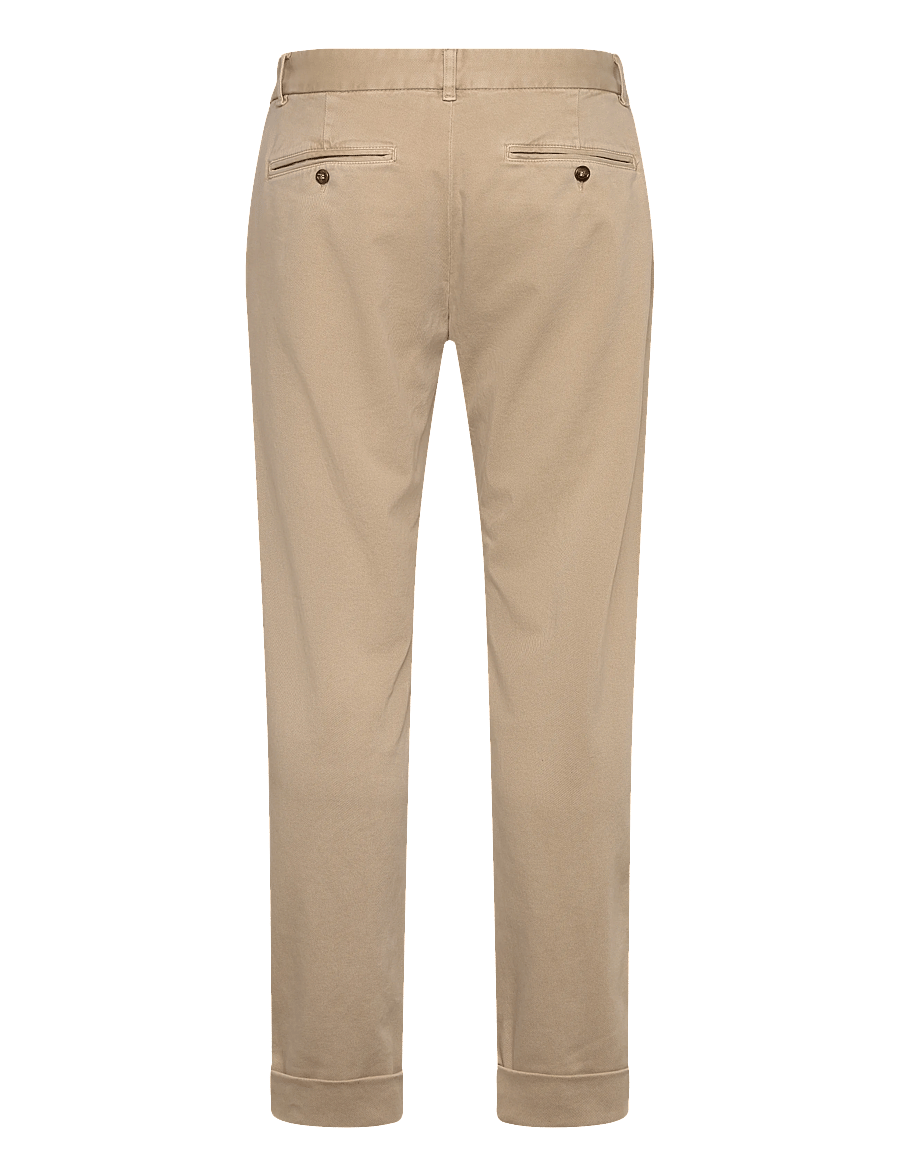 Morris - Jack Soft Twill Trouser - freizeithosen - khaki - 2