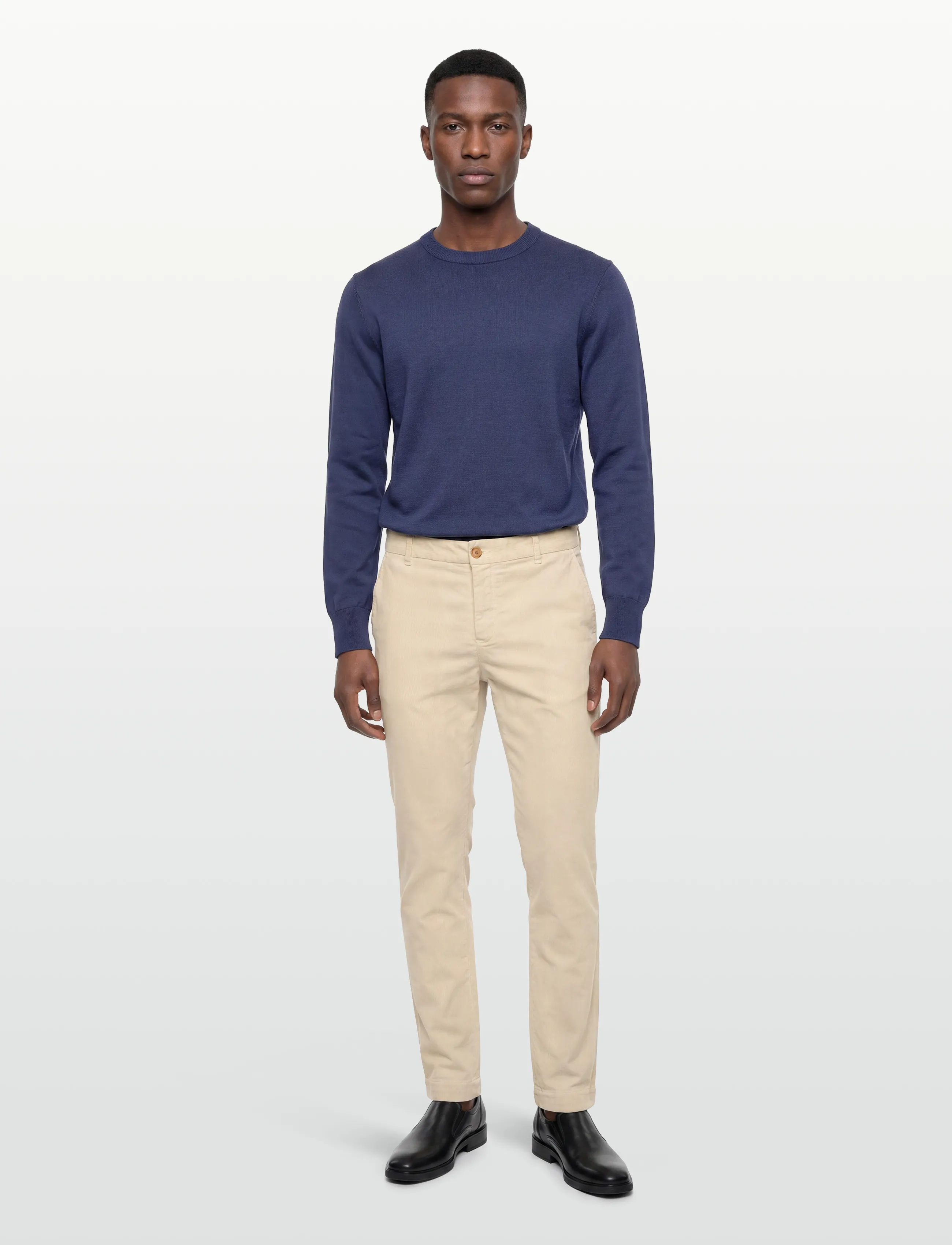Morris Jeffrey Cord Chino, 30 x 32, Trousers, Beige - Chinos, Männerswear