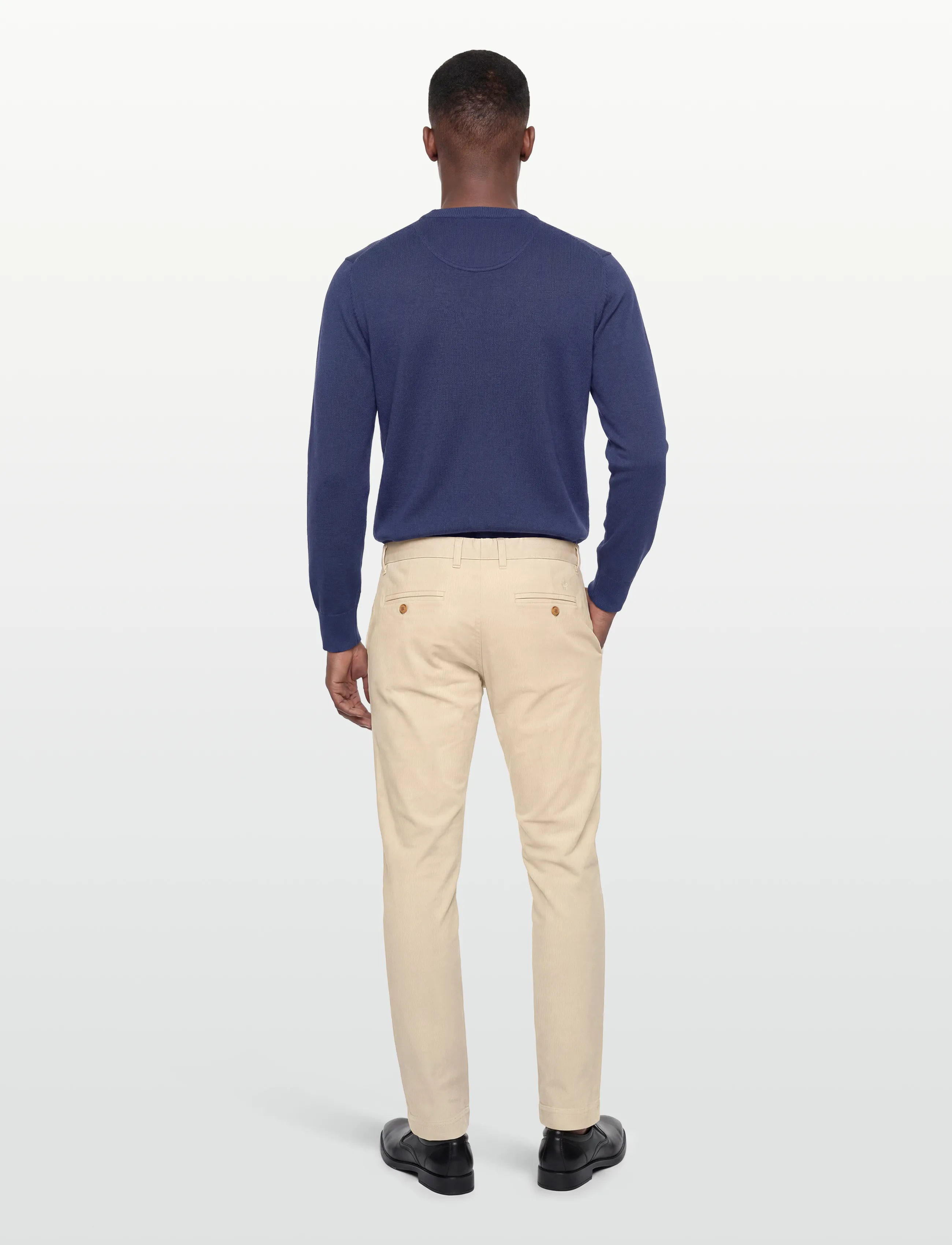 Morris - Jeffrey Cord Chino - casual bukser - off white - 4