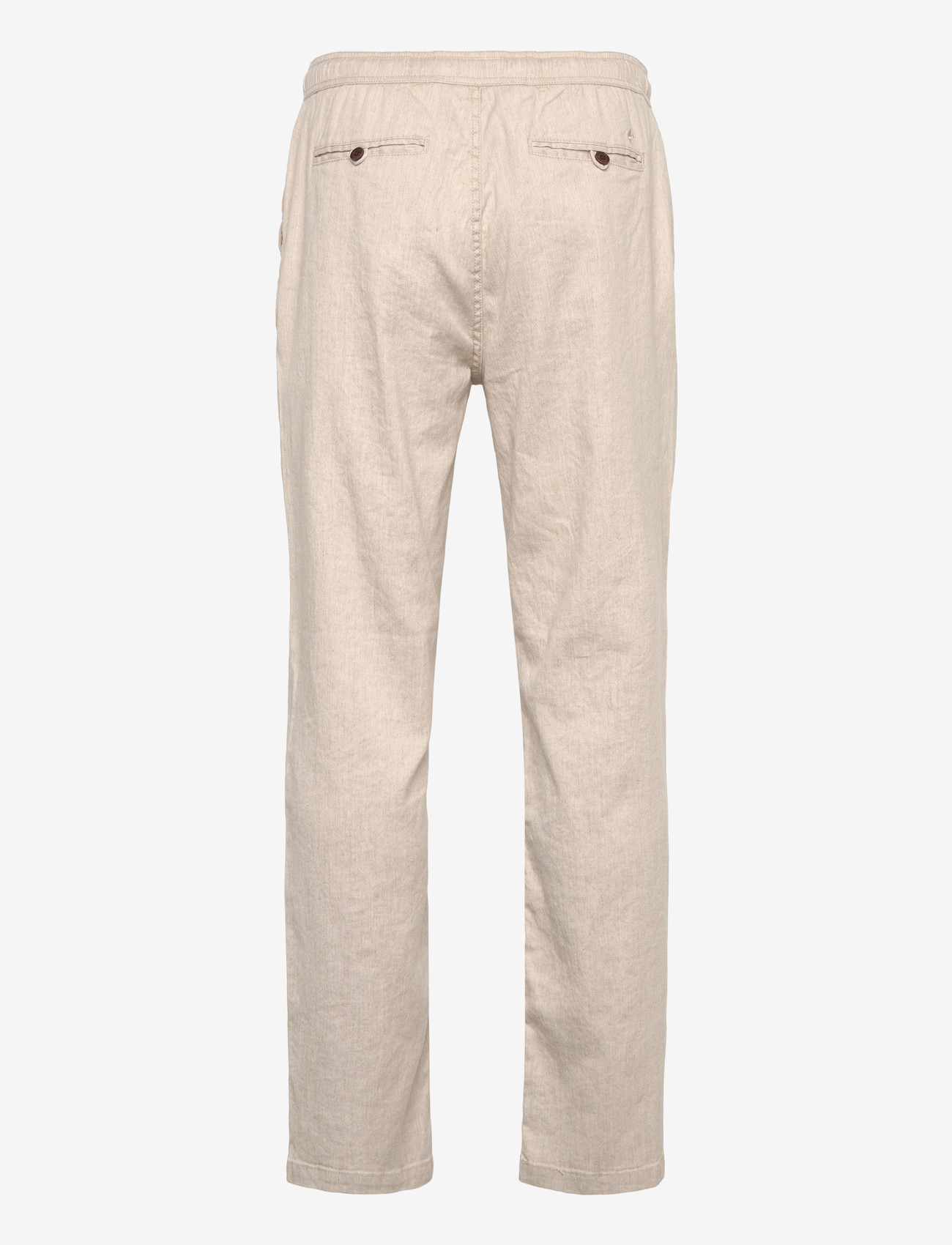 Morris - Fenix Linen Trouser - linen trousers - off white - 1