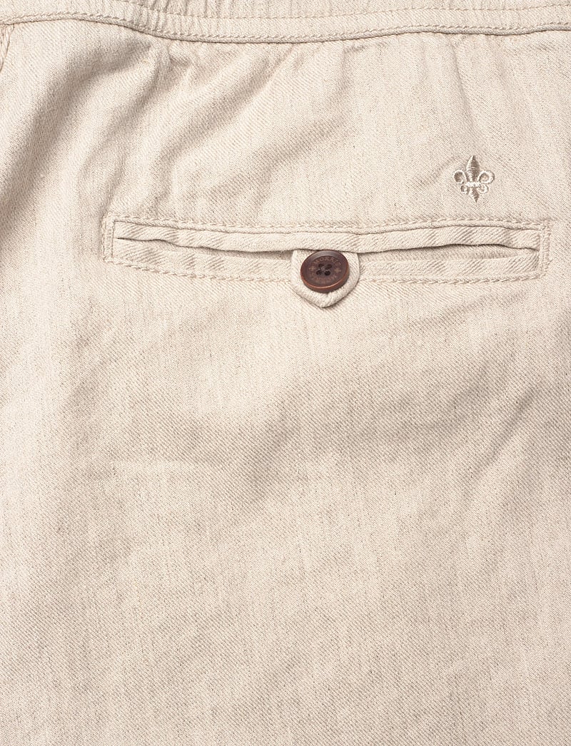 Morris - Fenix Linen Trouser - linen trousers - off white - 4