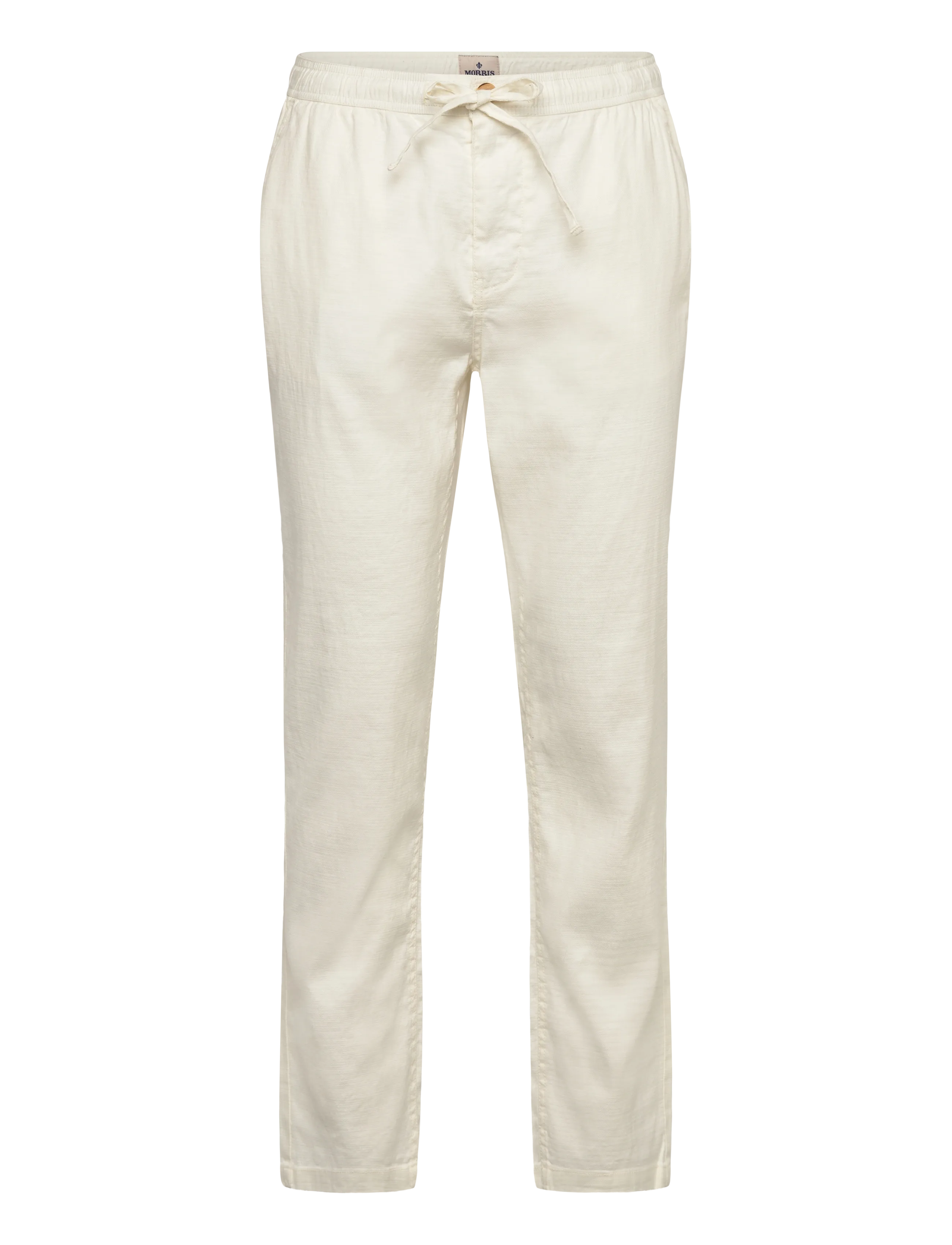 MORRIS Fenix Linen Hose Weiß - L - Herren