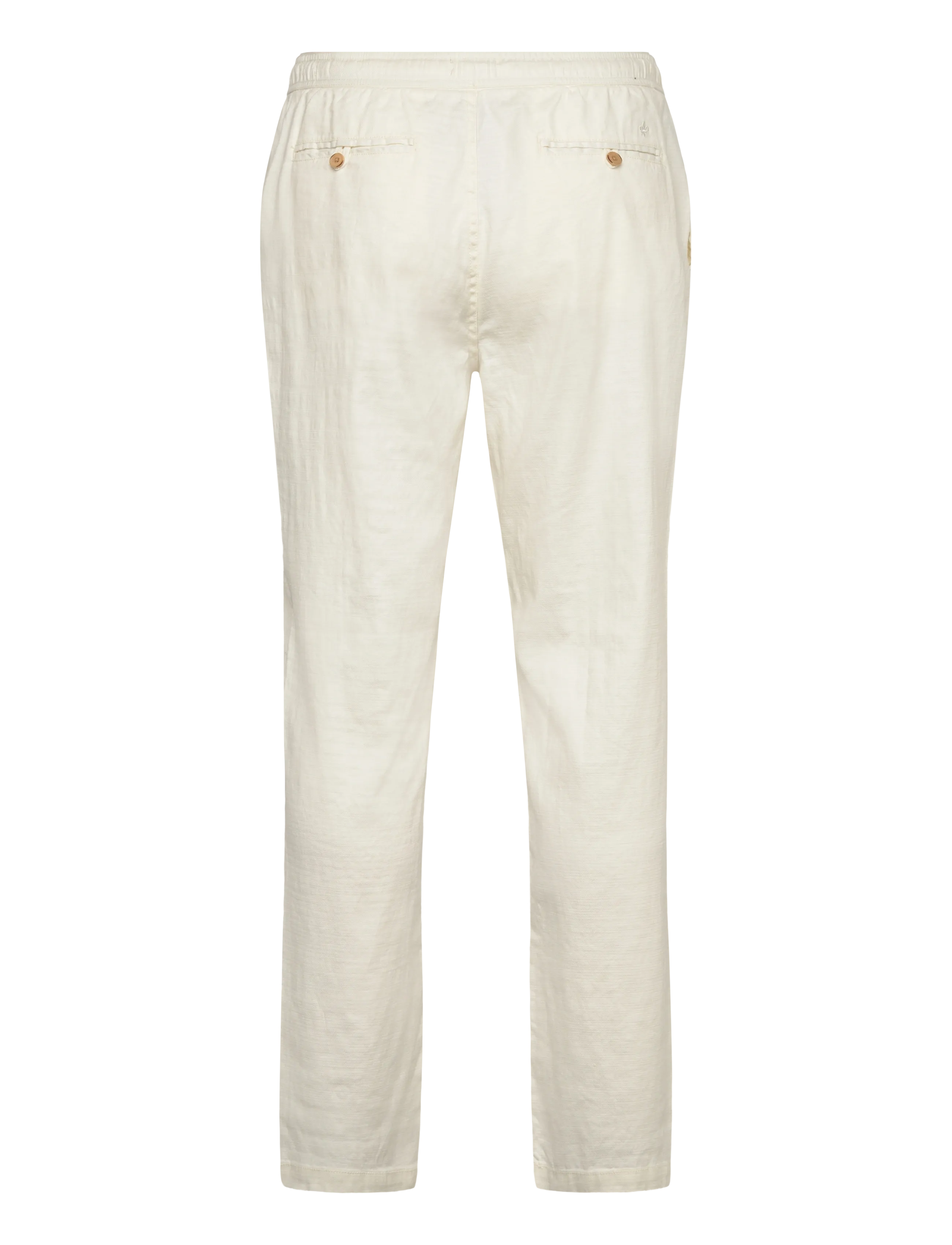 Morris - Fenix Linen Trouser - linen trousers - white - 2