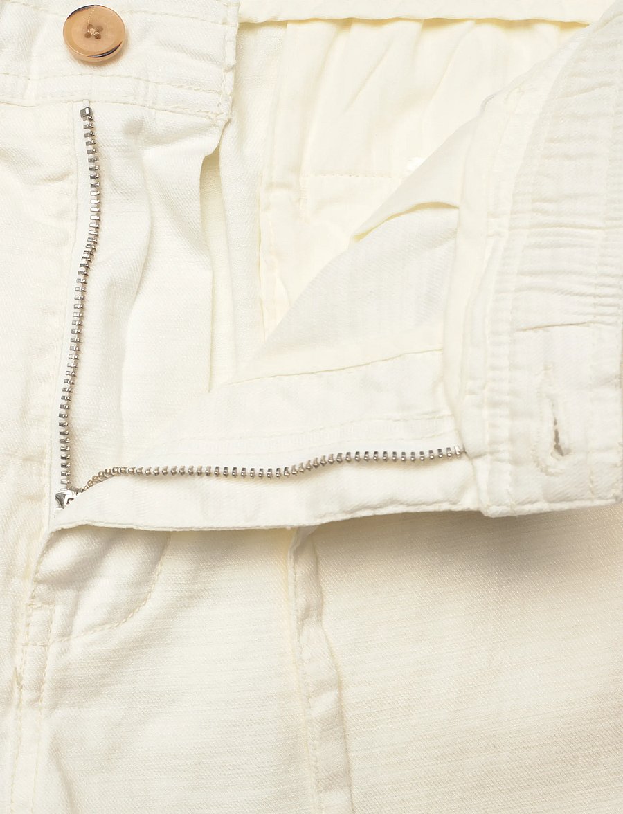 Morris - Fenix Linen Trouser - linased püksid - white - 5