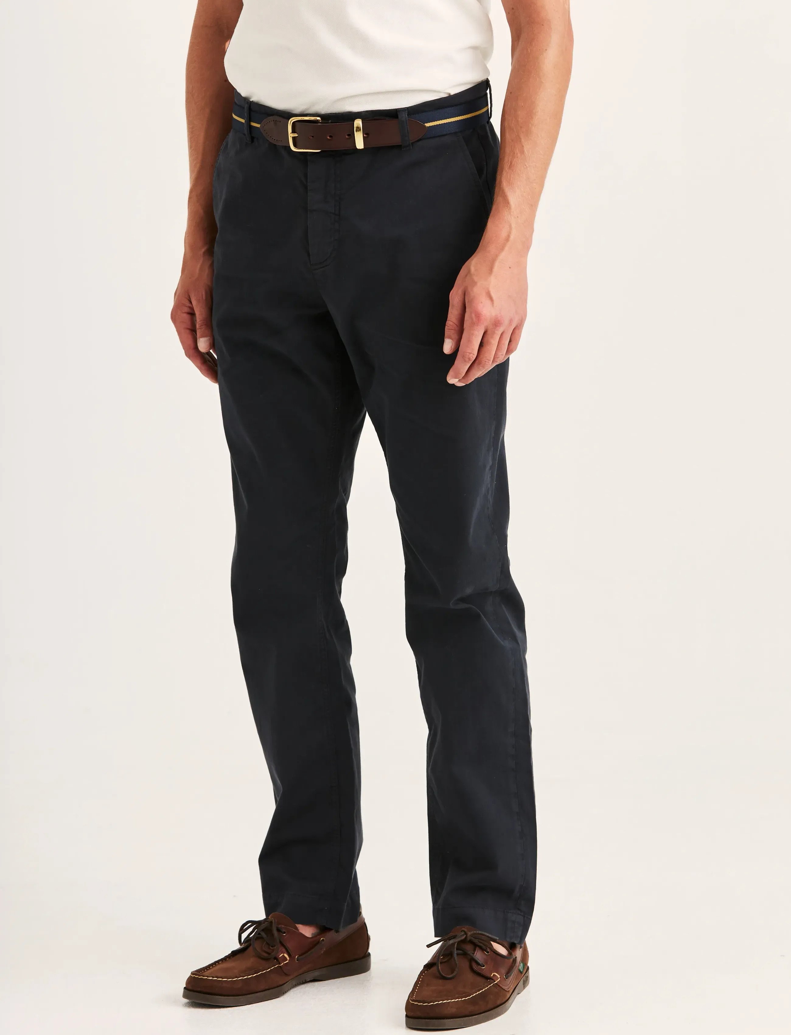 Morris Jeffrey Summer Chino, Mænd, Sommer Chinos, Navy, Str: 34 x 32