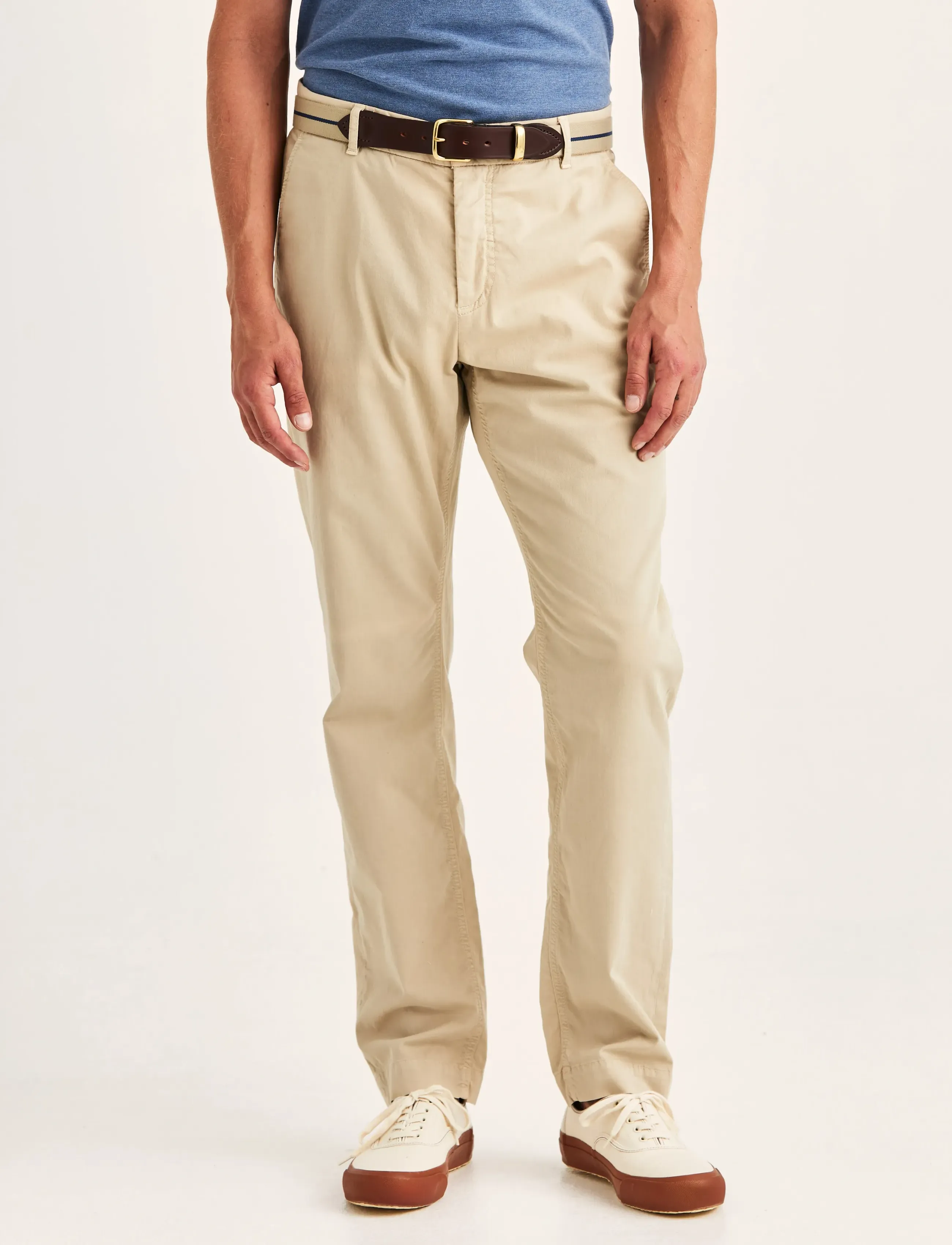Morris Jeffrey Summer Chino, Mænd, Sommer Chinos, Beige, Str: 36 x 32
