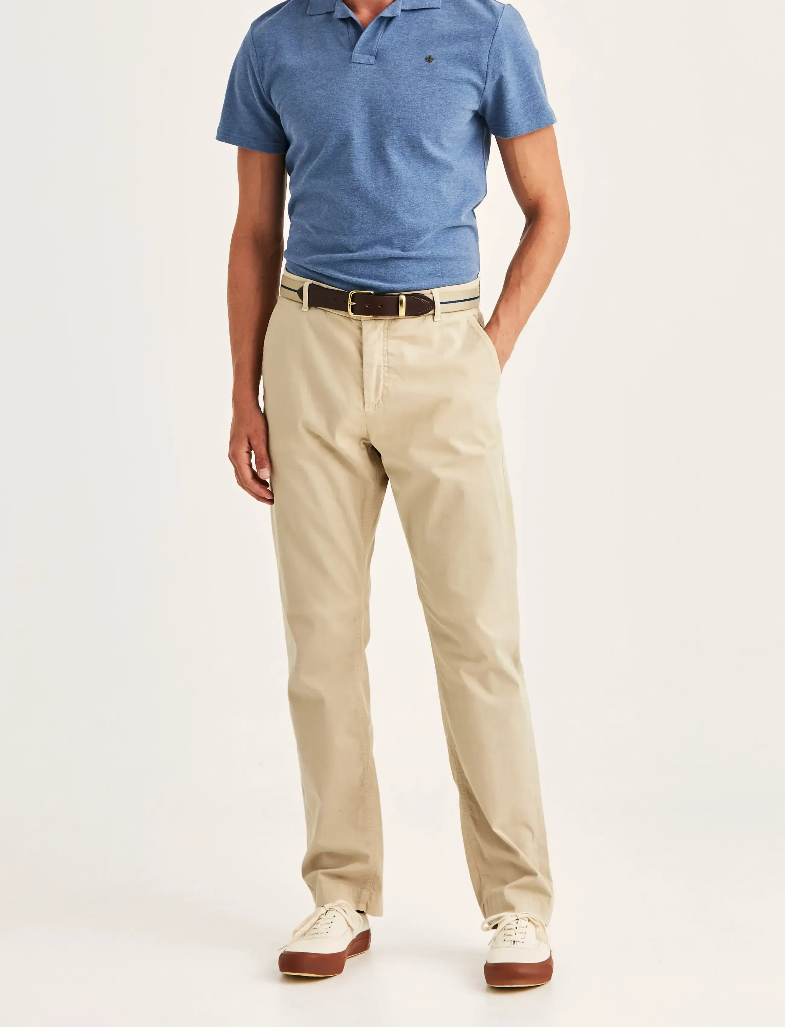 Morris - Jeffrey Summer Chino - chinos - khaki - 3