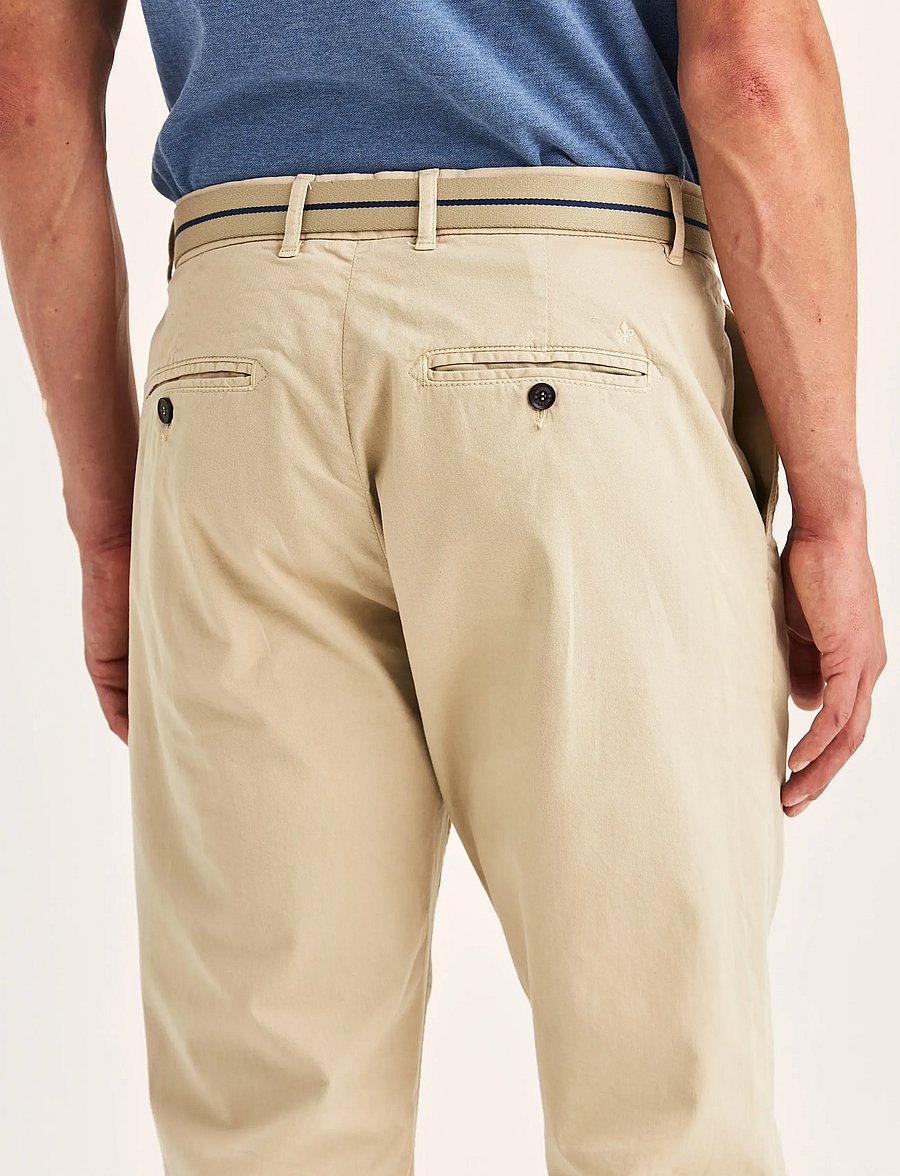 Morris - Jeffrey Summer Chino - chinos - khaki - 5