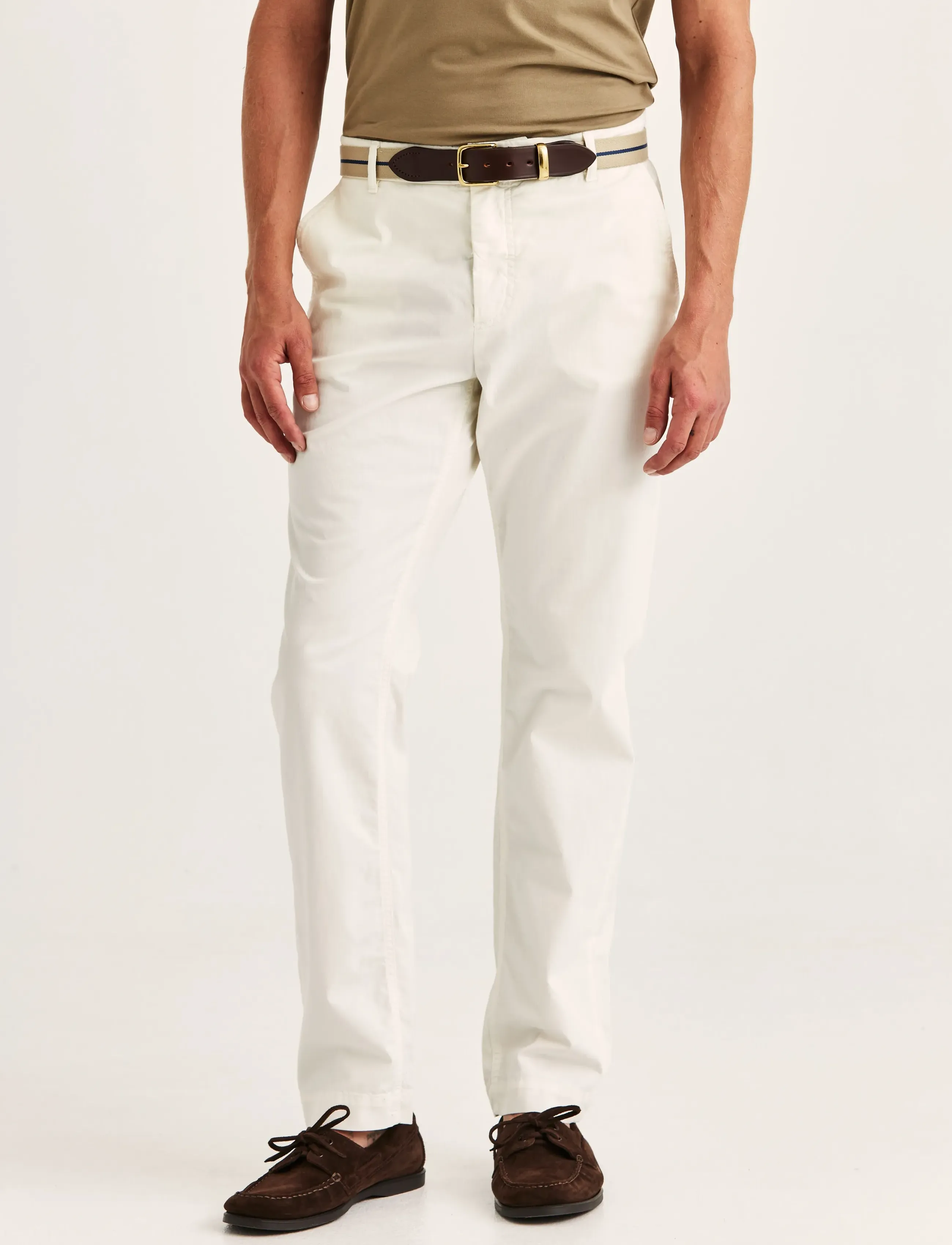 Morris Jeffrey Summer Chino, Mænd, Sommer Chinos, Cream, Str: 36 x 32