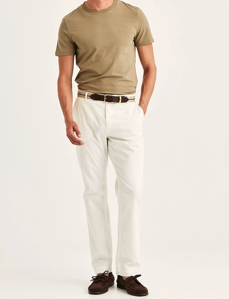 Morris - Jeffrey Summer Chino - chinos - off white - 3