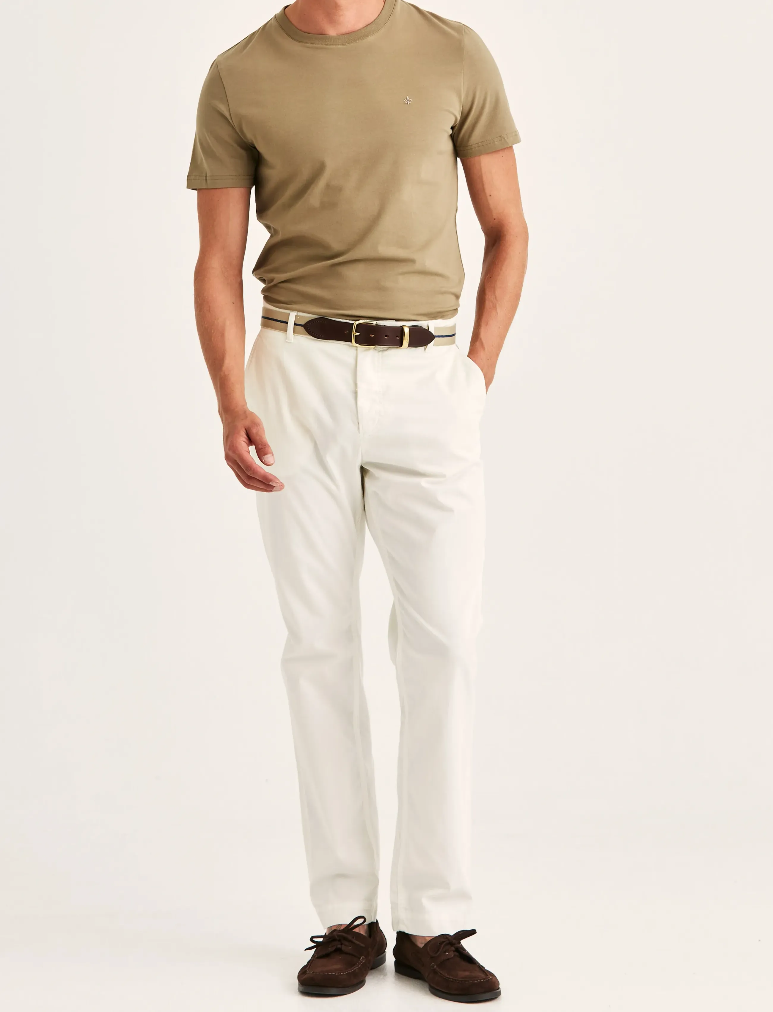 Morris - Jeffrey Summer Chino - chinos - off white - 3