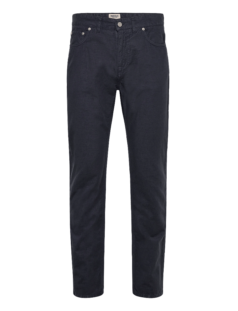 Morris - James Washed Linen 5 Pkt - linased püksid - blue - 1