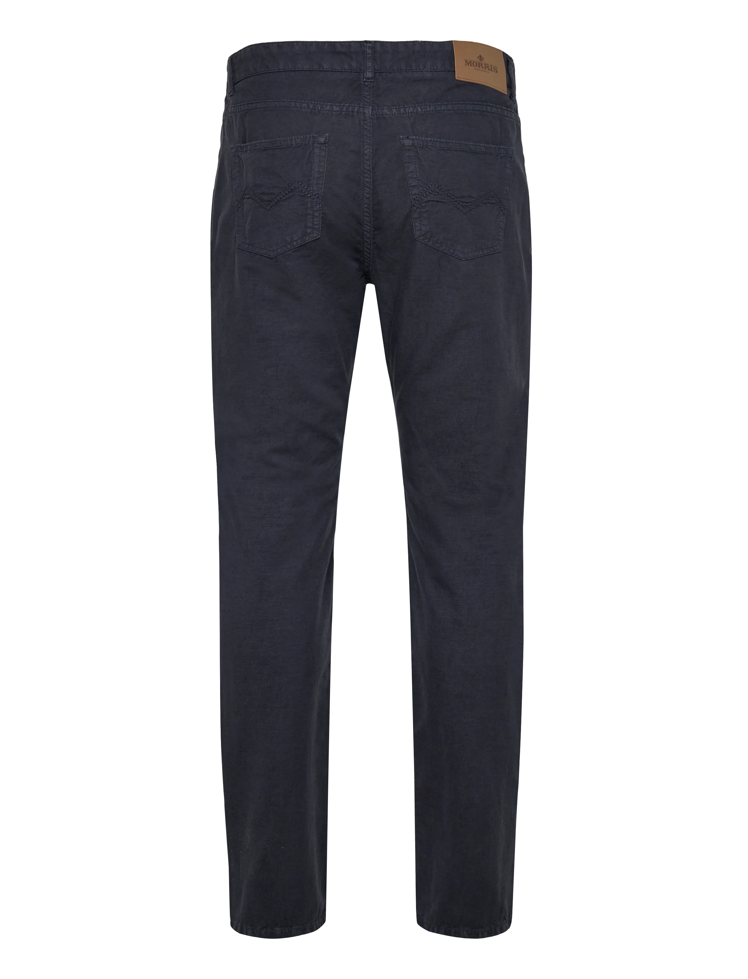 Morris - James Washed Linen 5 Pkt - linased püksid - blue - 2